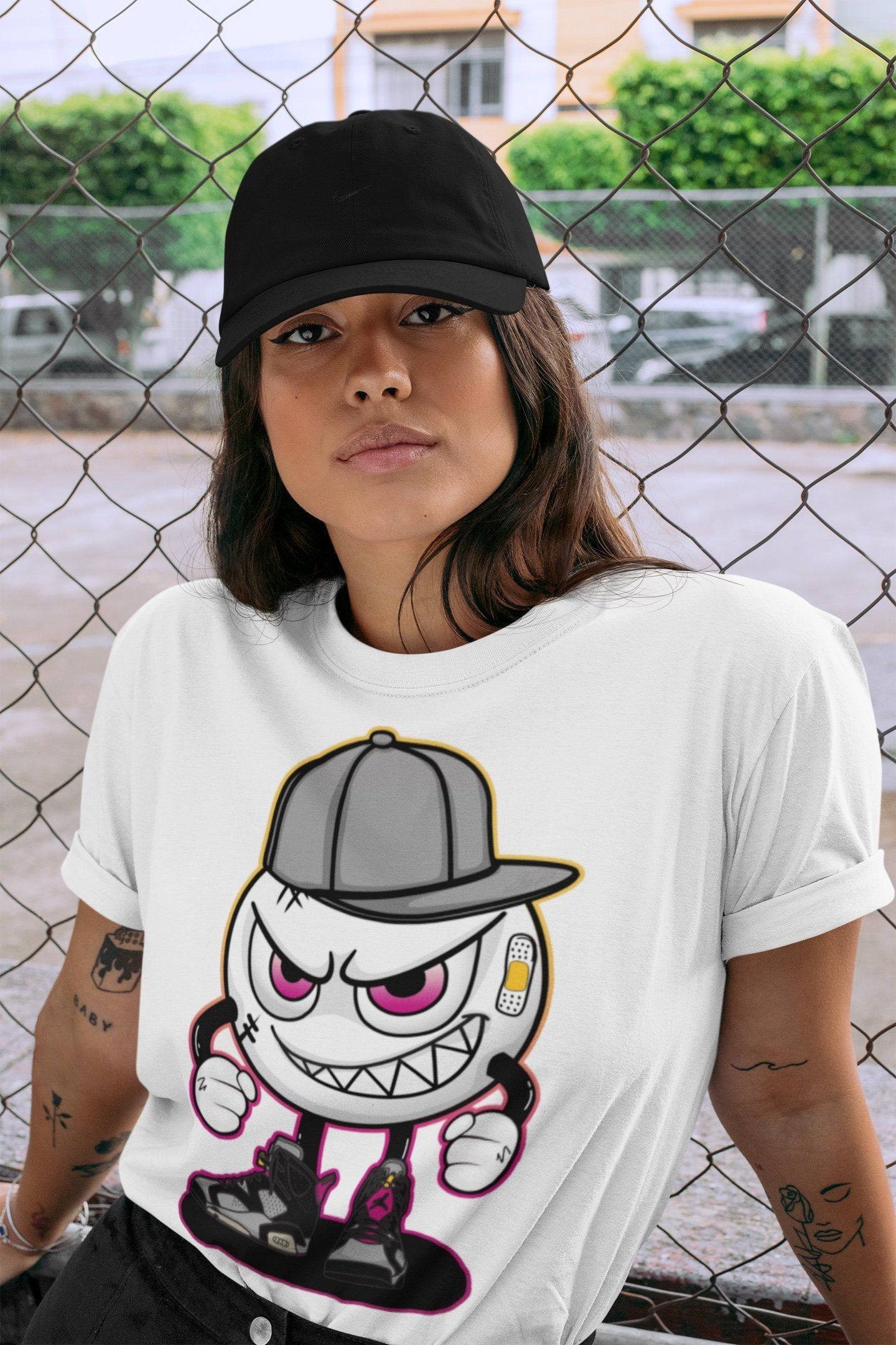 Jordan 6 Bordeaux Shirt To Match Jordans Mischief Emoji Sneaker Tees Jordan 6 Bordeaux Drip Gear Zone Sneaker Matching Clothing Unisex Shirts