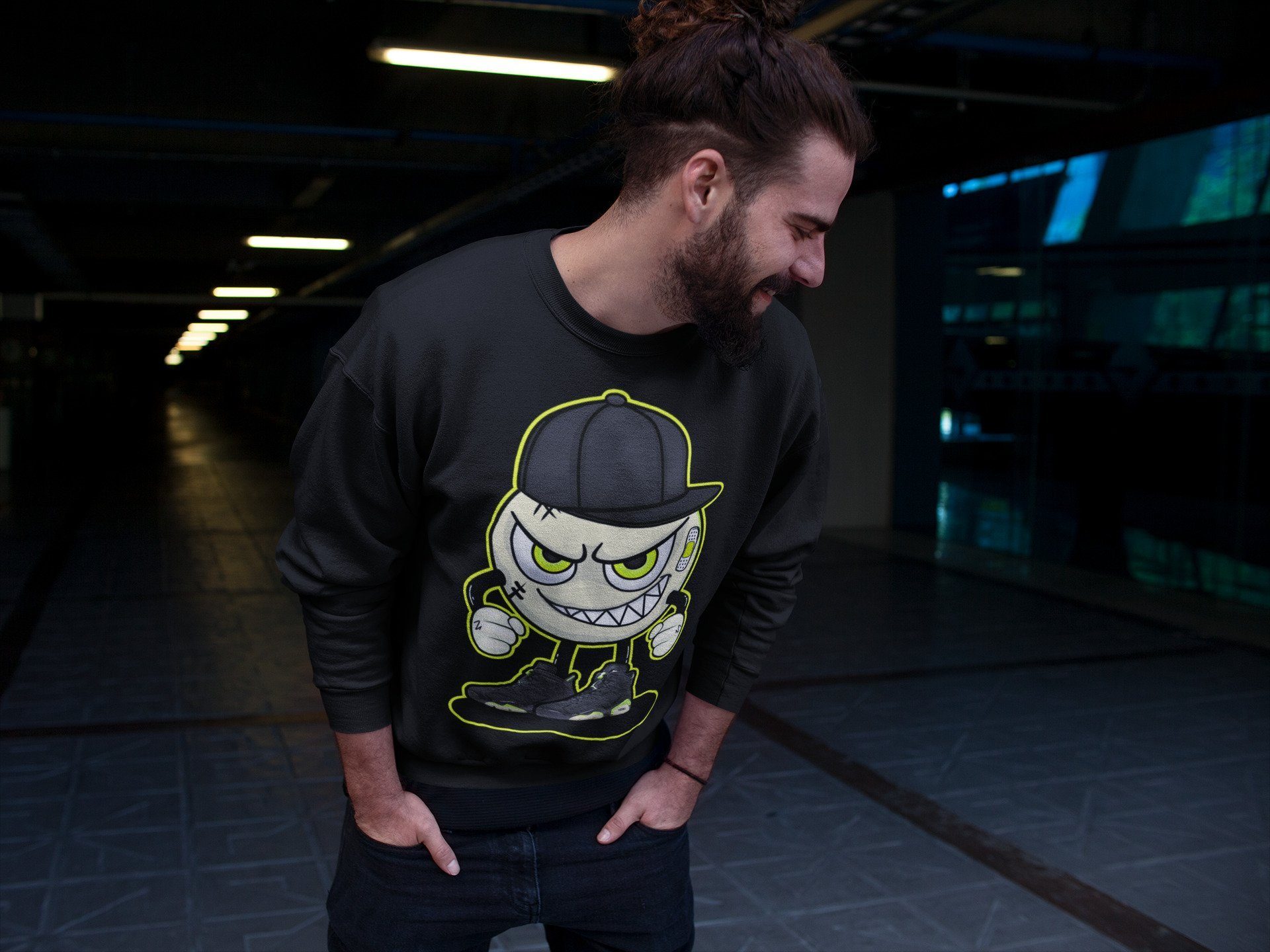 Jordan 6 Electric Green Shirt To Match Jordans Mischief Emoji Sneaker Tees Jordan 6 Electric Green Drip Gear Zone Sneaker Matching Clothing Unisex Shirts