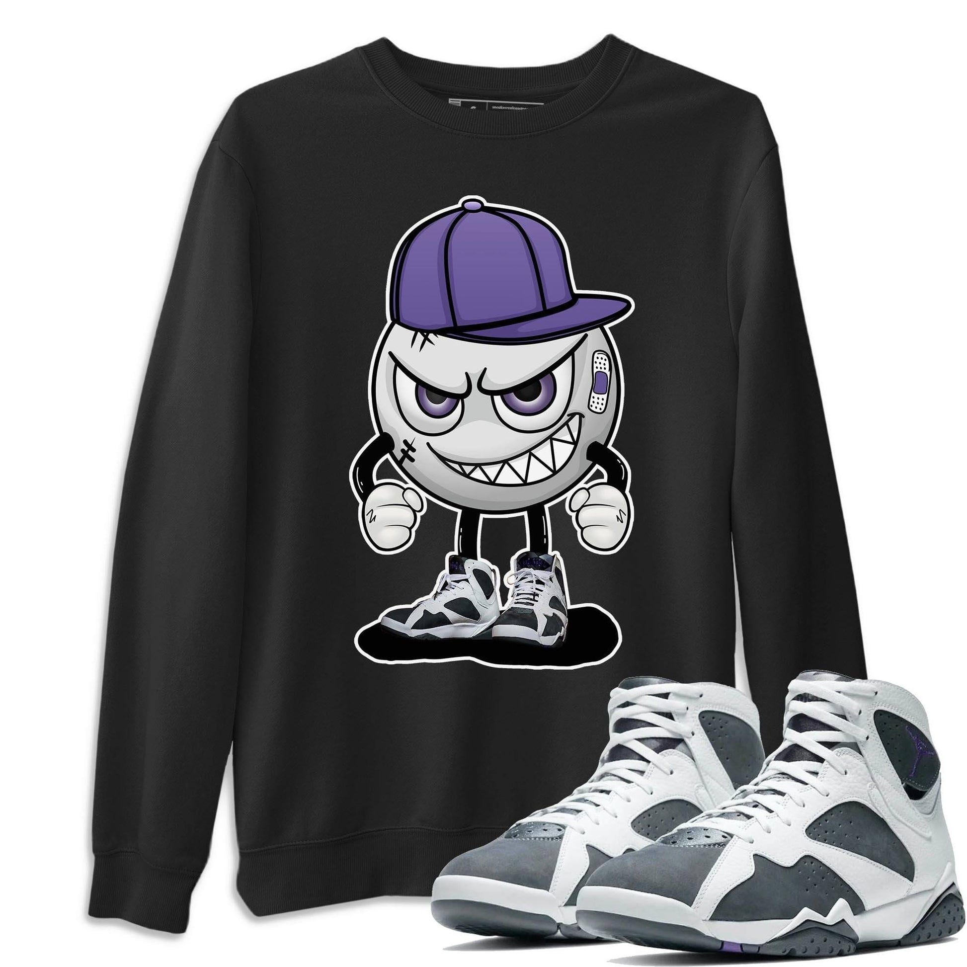 Jordan 7 Flint Shirt To Match Jordans Mischief Emoji Sneaker Tees Jordan 7 Flint Drip Gear Zone Sneaker Matching Clothing Unisex Shirts