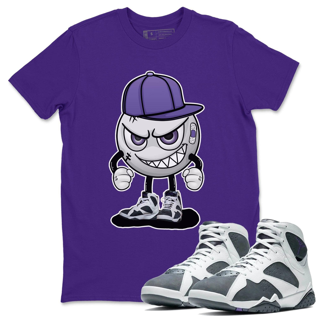 Jordan 7 Flint Shirt To Match Jordans Mischief Emoji Sneaker Tees Jordan 7 Flint Drip Gear Zone Sneaker Matching Clothing Unisex Shirts