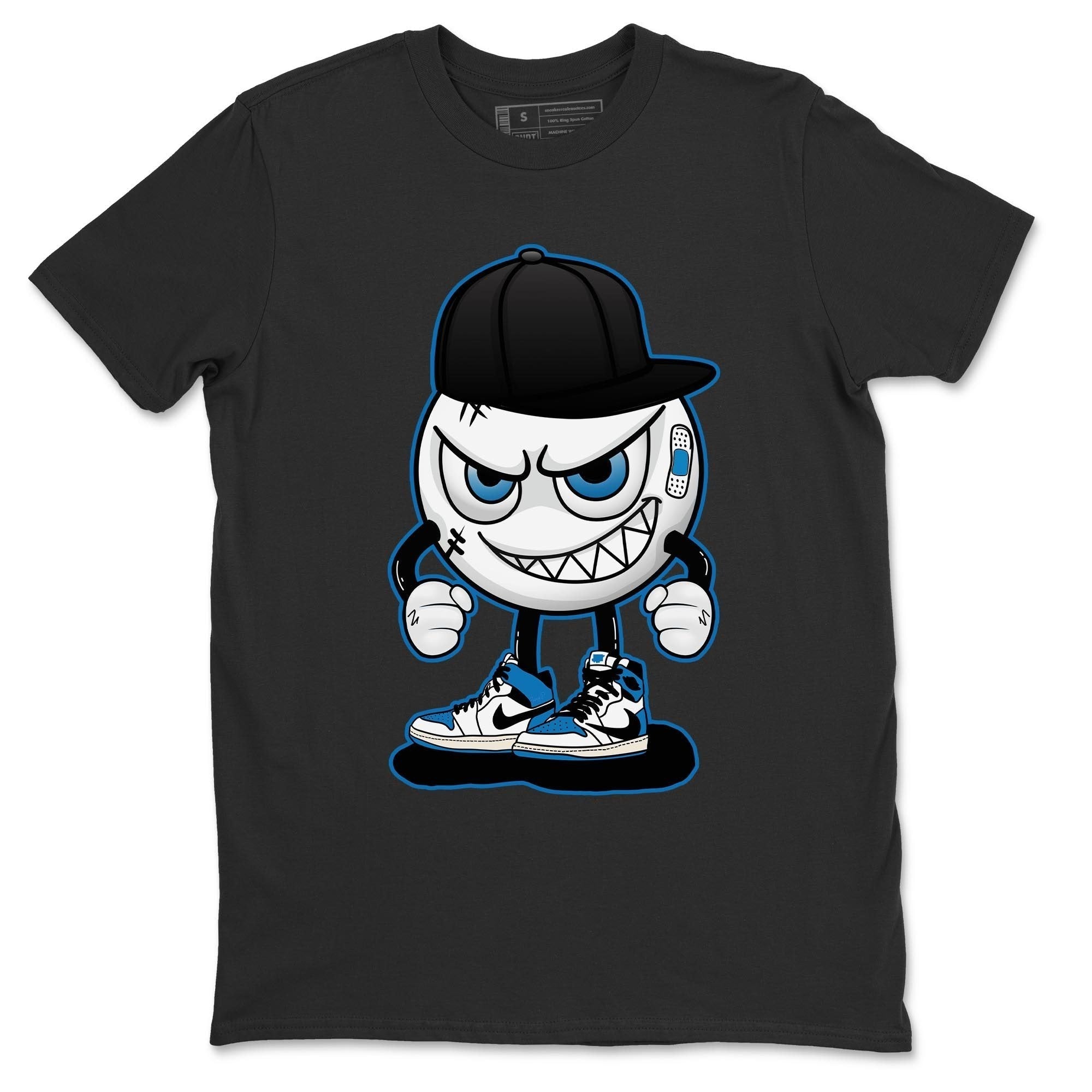 Jordan 1 Travis Scott Fragment Shirt To Match Jordans Mischief Emoji Sneaker Tees Jordan 1 Travis Scott Fragment Drip Gear Zone Sneaker Matching Clothing Unisex Shirts