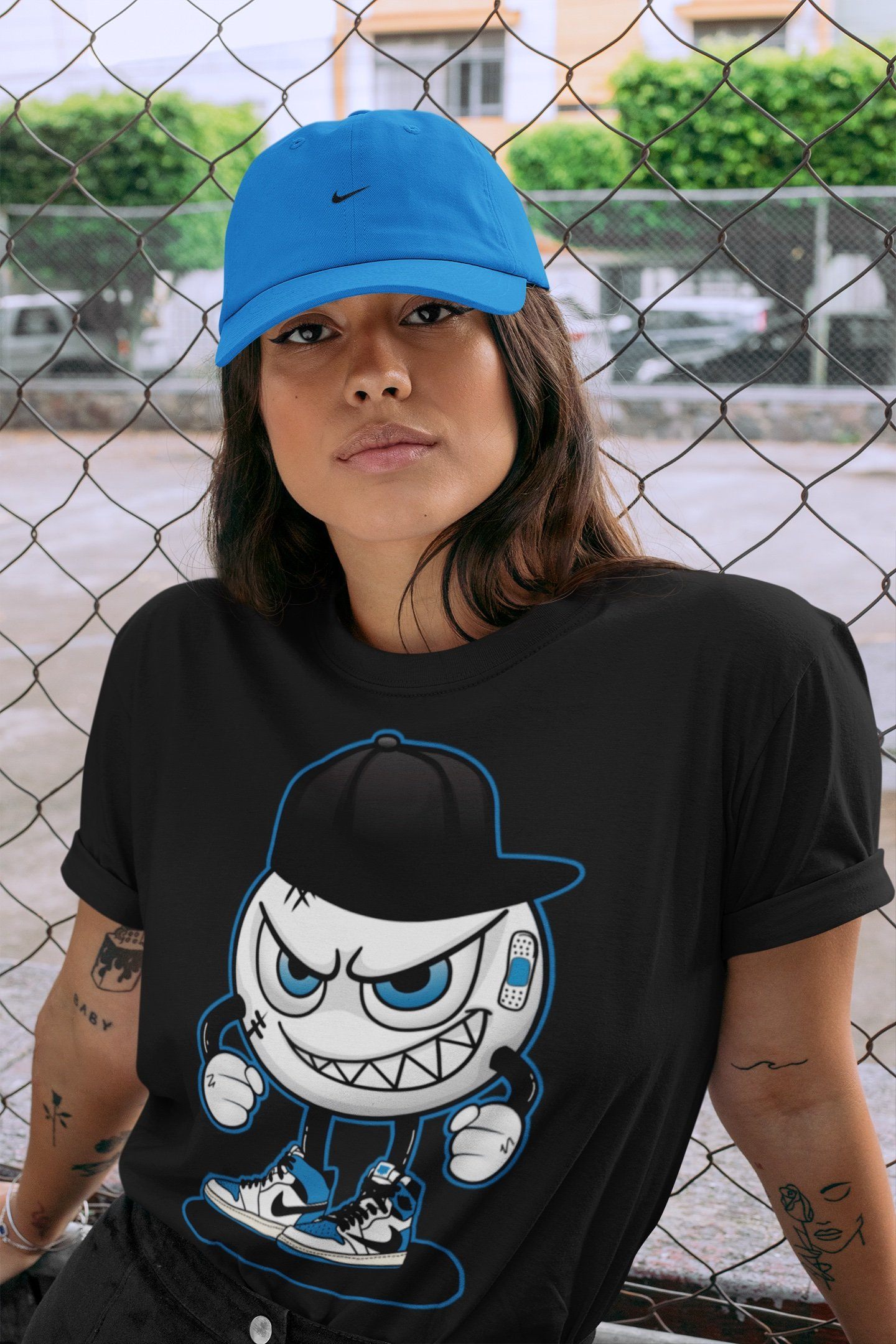 Jordan 1 Travis Scott Fragment Shirt To Match Jordans Mischief Emoji Sneaker Tees Jordan 1 Travis Scott Fragment Drip Gear Zone Sneaker Matching Clothing Unisex Shirts