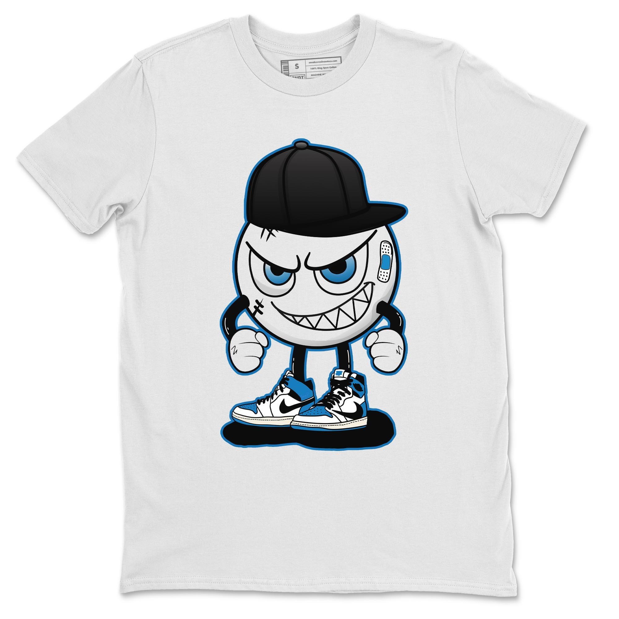Jordan 1 Travis Scott Fragment Shirt To Match Jordans Mischief Emoji Sneaker Tees Jordan 1 Travis Scott Fragment Drip Gear Zone Sneaker Matching Clothing Unisex Shirts