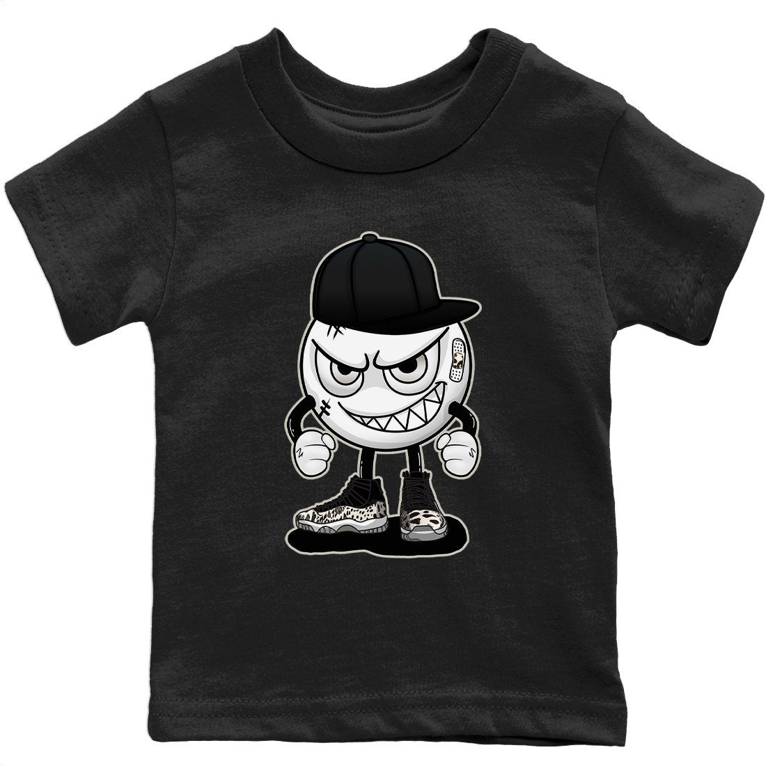 Jordan 11 Animal Instinct Sneaker Matching T-Shirt Mischief Emoji Sneaker Tees Jordan 11 Animal Instinct Sneaker Release Tees Kids Shirts