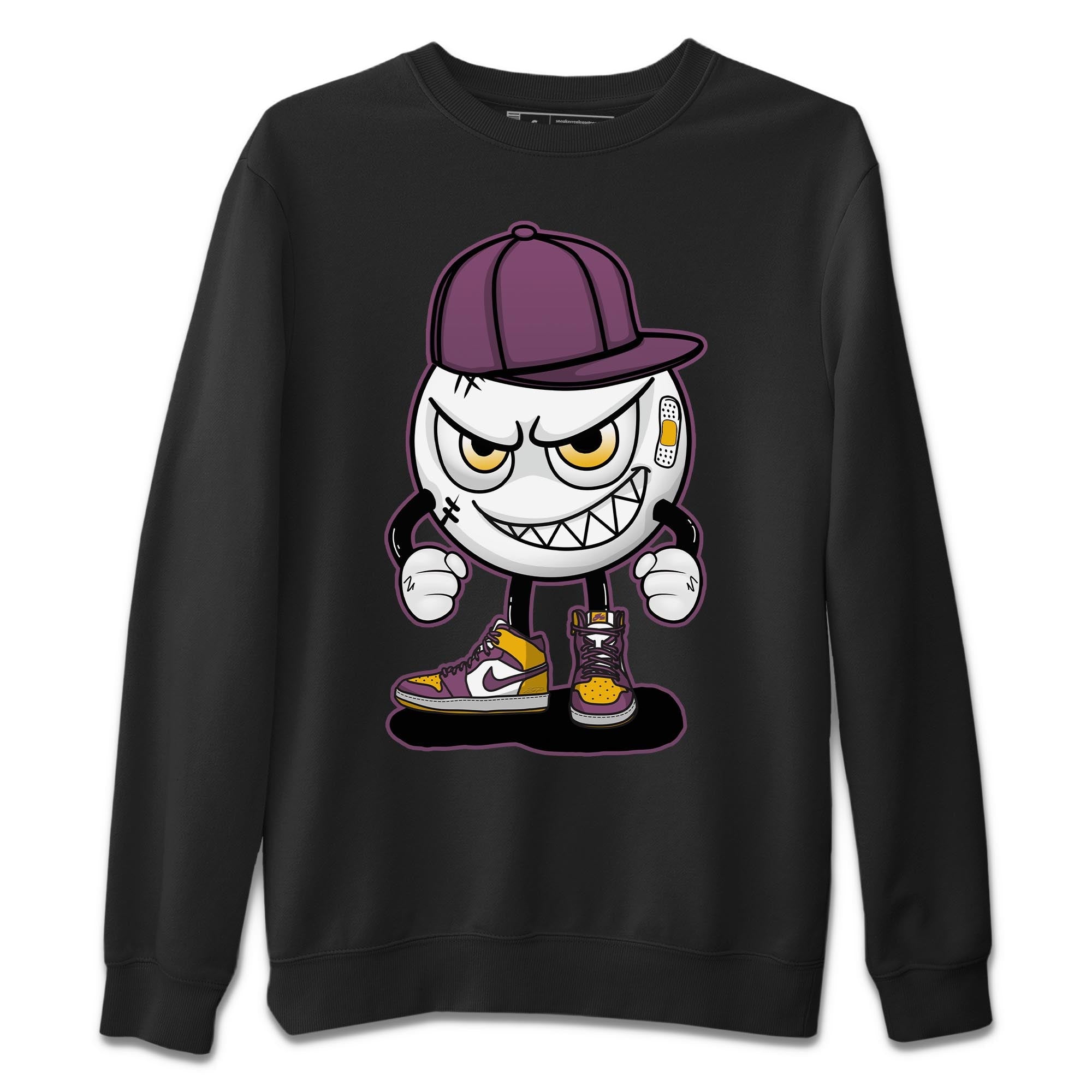 Jordan 1 Brotherhood Sneaker Matching T-Shirt Mischief Emoji Sneaker Tees Jordan 1 Brotherhood Sneaker Release Tees Crew Neck Tees