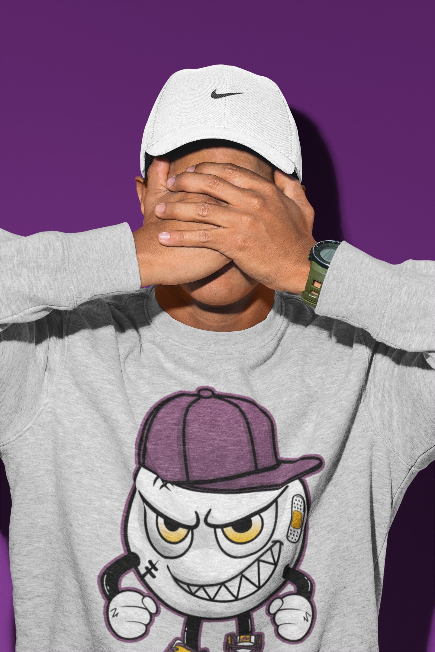 Jordan 1 Brotherhood Sneaker Matching T-Shirt Mischief Emoji Sneaker Tees Jordan 1 Brotherhood Sneaker Release Tees Crew Neck Tees