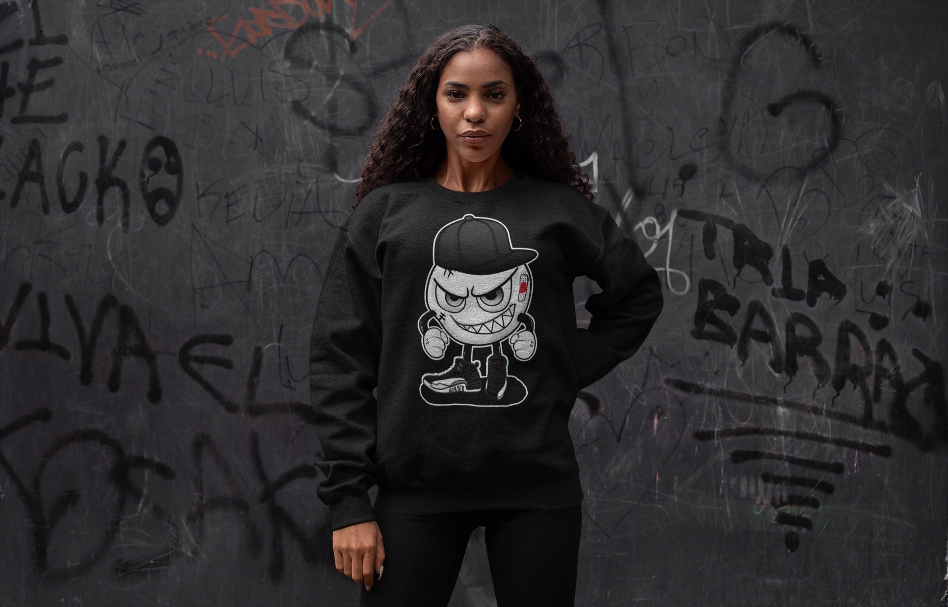 Jordan 12 Playoffs Shirt To Match Jordans Mischief Emoji Sneaker Tees Jordan 12 Playoffs Drip Gear Zone Sneaker Matching Clothing Unisex Shirts