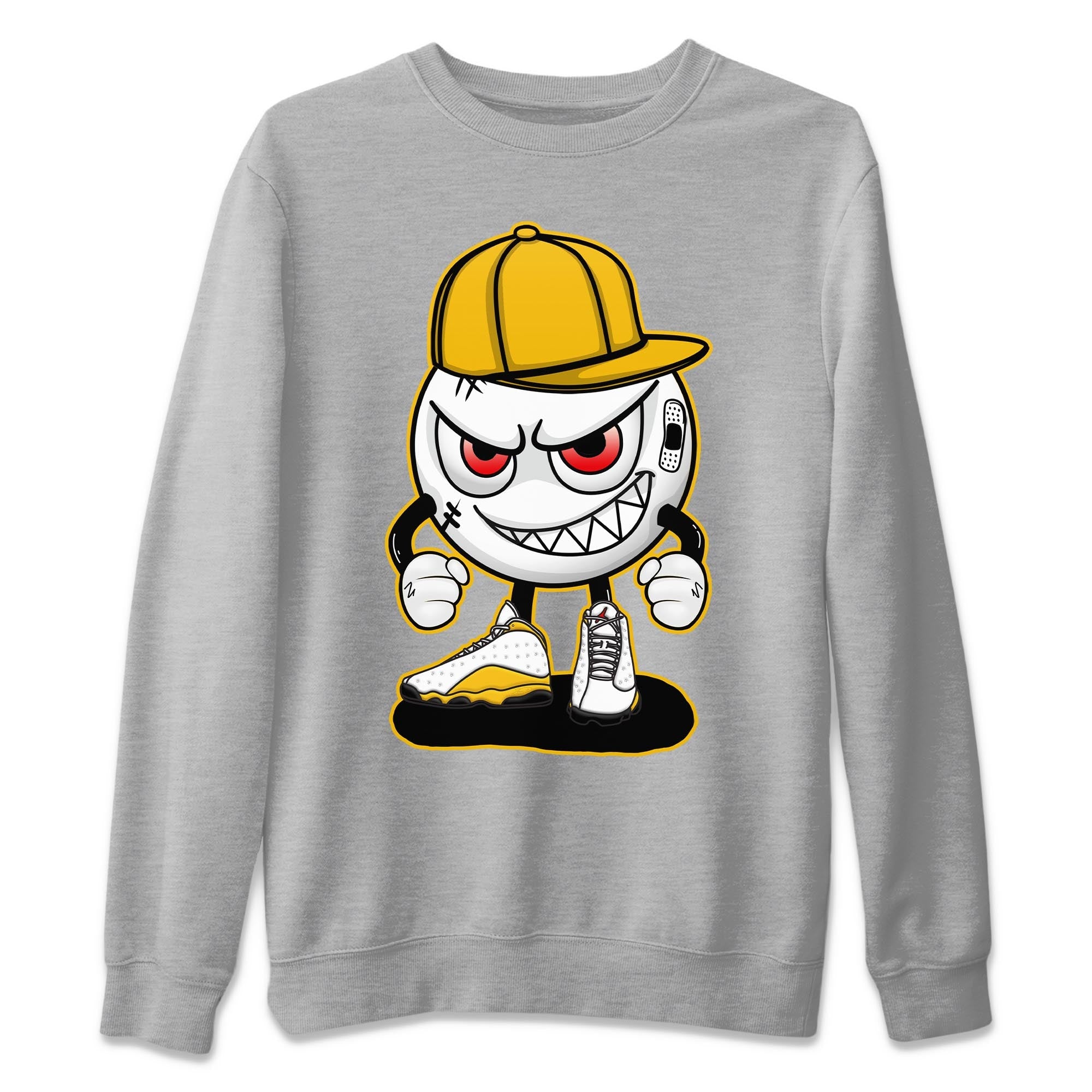 Jordan 13 Del Sol Shirt To Match Jordans Mischief Emoji Sneaker Tees Jordan 13 Del Sol Drip Gear Zone Sneaker Matching Clothing Unisex Shirts