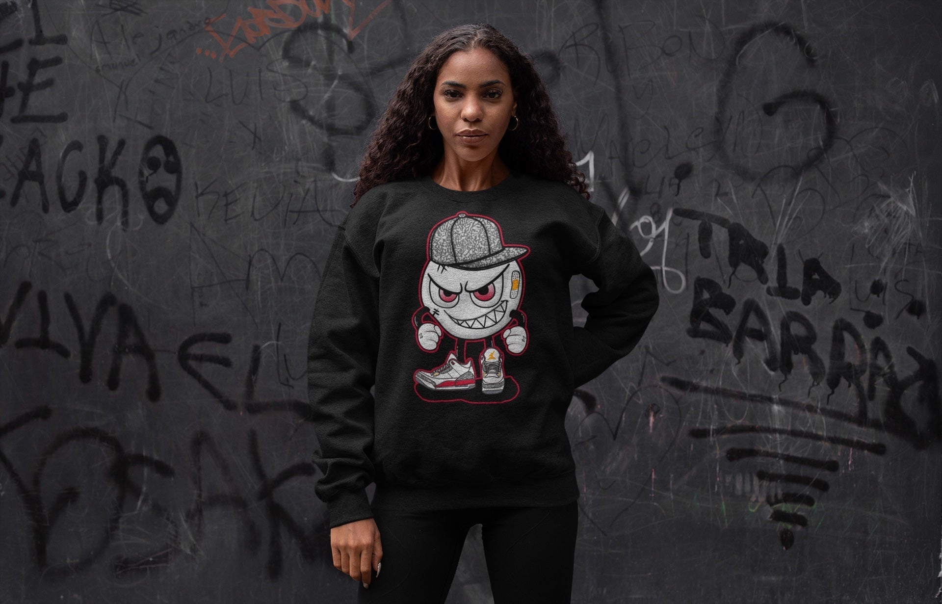 Jordan 3 Cardinal Shirt To Match Jordans Mischief Emoji Sneaker Tees Jordan 3 Cardinal Drip Gear Zone Sneaker Matching Clothing Unisex Shirts