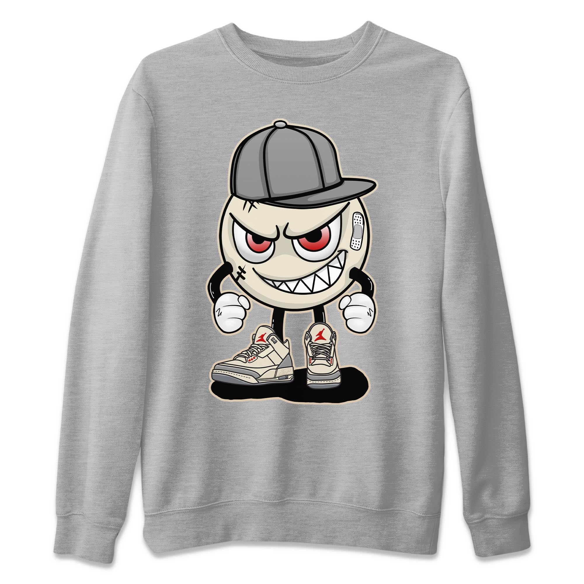 Jordan 3 Muslin Shirt To Match Jordans Mischief Emoji Sneaker Tees Jordan 3 Muslin Drip Gear Zone Sneaker Matching Clothing Unisex Shirts