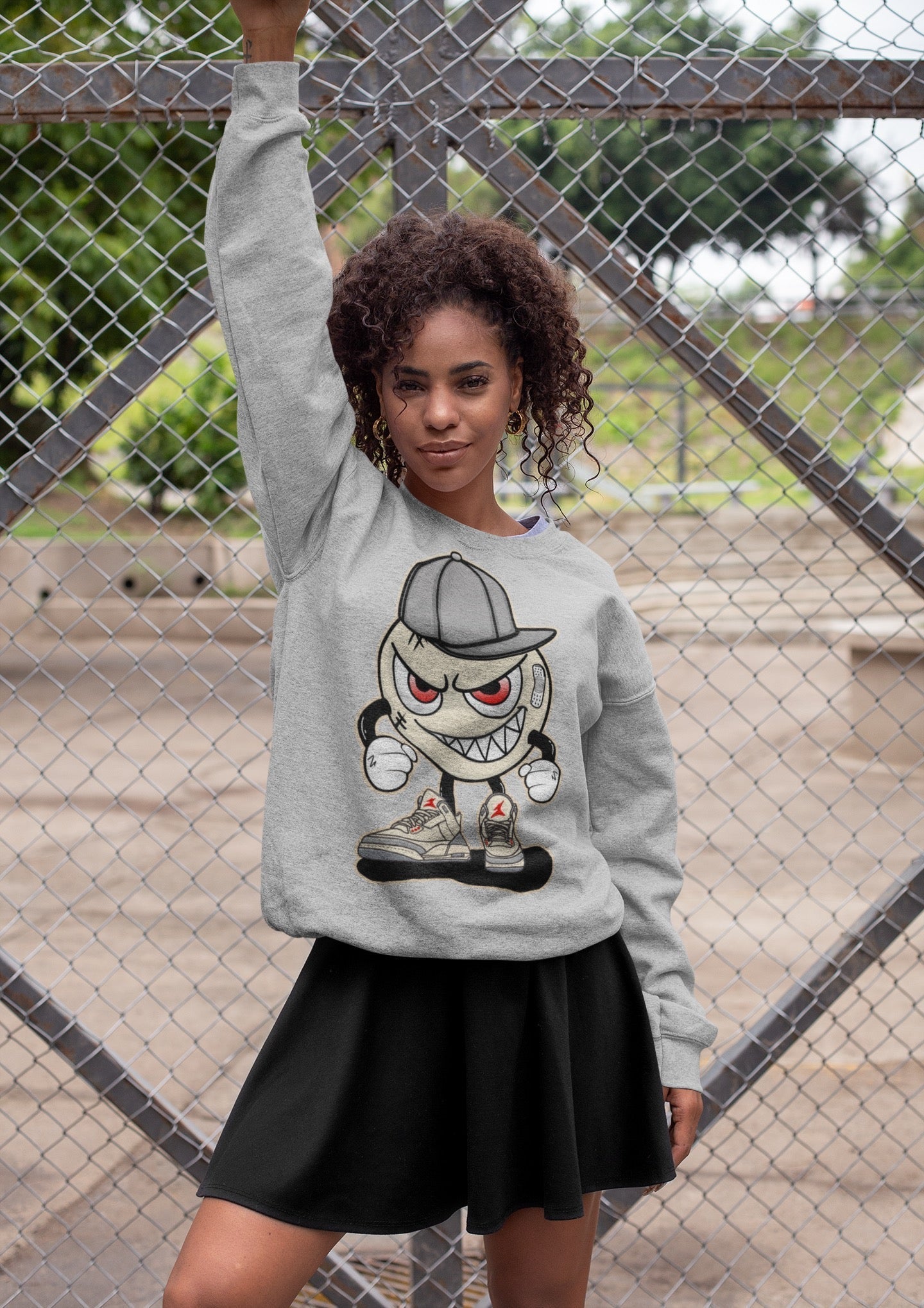 Jordan 3 Muslin Shirt To Match Jordans Mischief Emoji Sneaker Tees Jordan 3 Muslin Drip Gear Zone Sneaker Matching Clothing Unisex Shirts