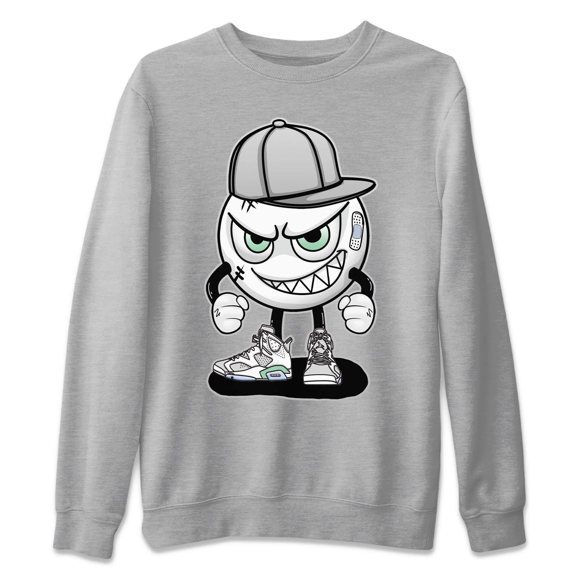 Jordan 6 Mint Foam Shirt To Match Jordans Mischief Emoji Sneaker Tees Jordan 6 Mint Foam Drip Gear Zone Sneaker Matching Clothing Unisex Shirts