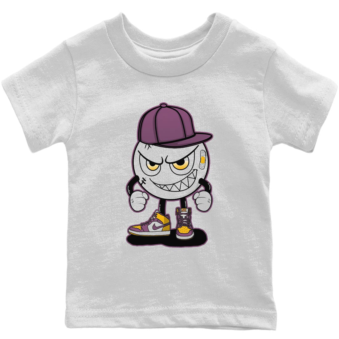 Jordan 1 Brotherhood Sneaker Matching T-Shirt Mischief Emoji Sneaker Tees Jordan 1 Brotherhood Sneaker Release Tees Kids Shirts