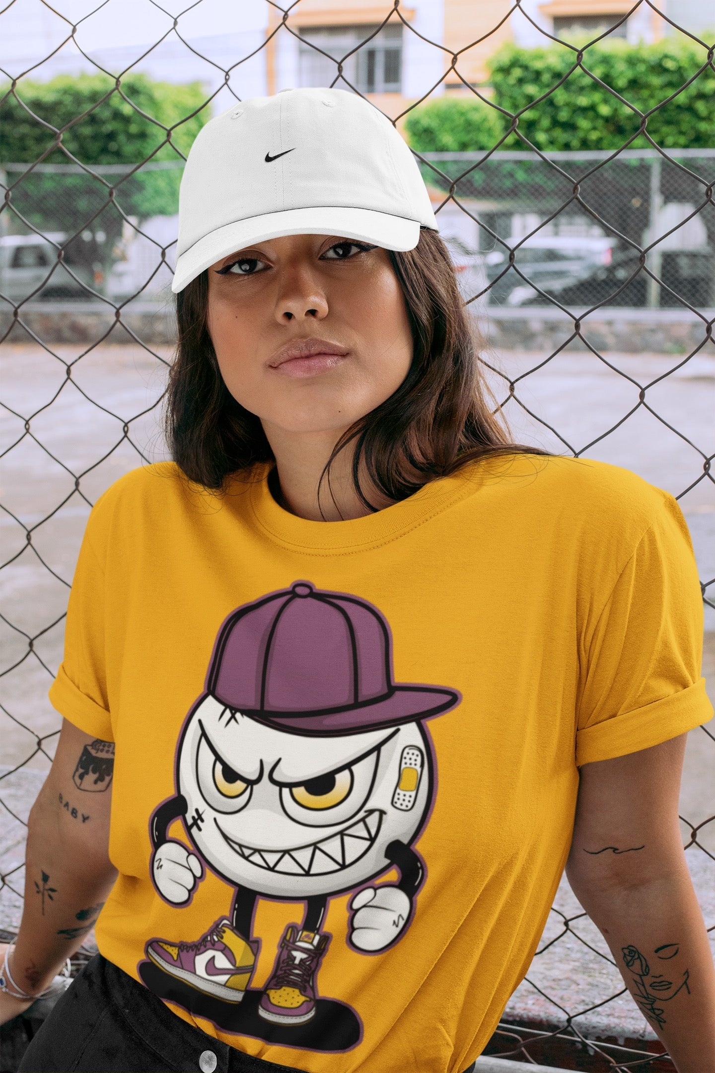 Jordan 1 Brotherhood Sneaker Matching T-Shirt Mischief Emoji Sneaker Tees Jordan 1 Brotherhood Sneaker Release Tees Crew Neck Tees