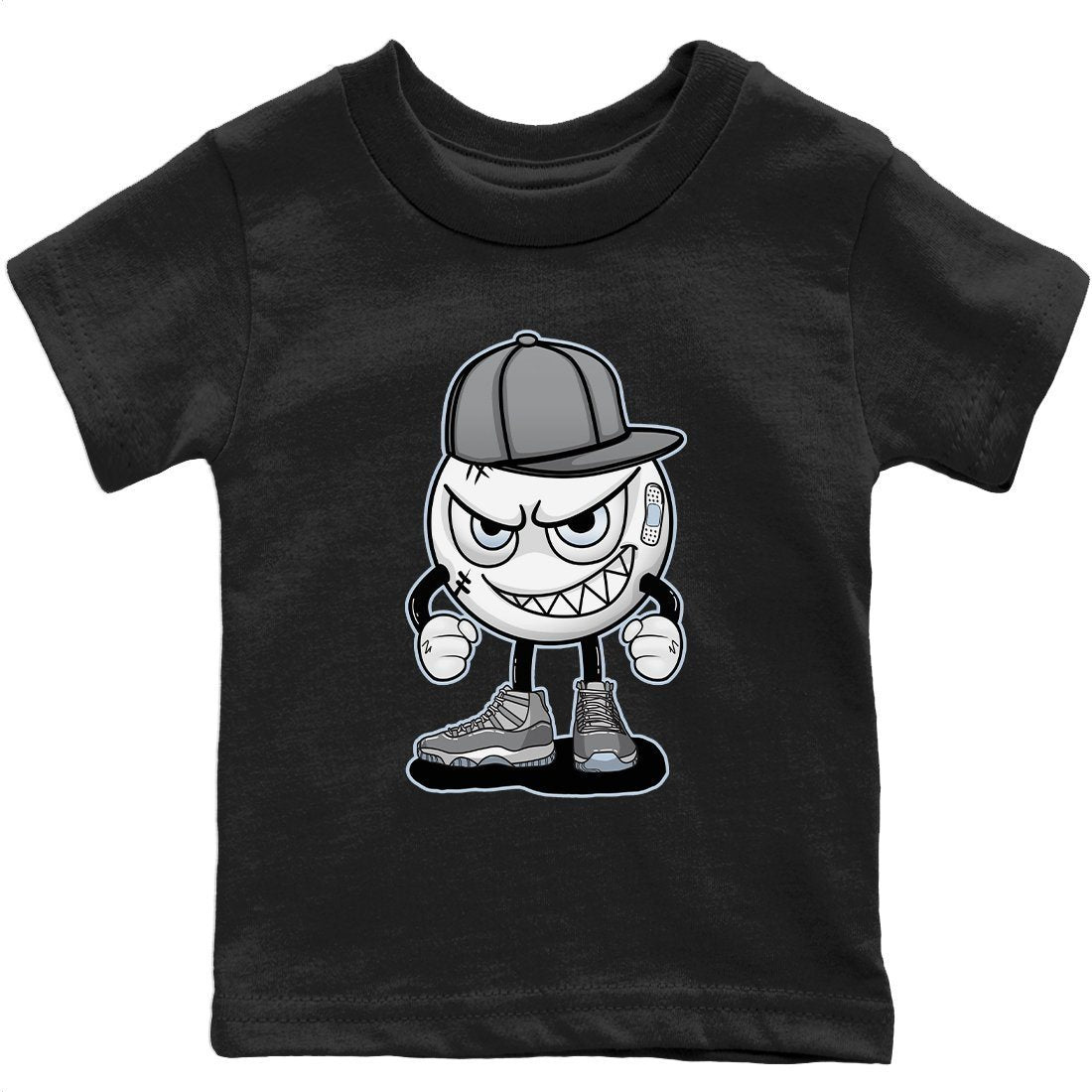 Jordan 11 Cool Grey Sneaker Matching T-Shirt Mischief Emoji Sneaker Tees Jordan 11 Cool Grey Sneaker Release Tees Kids Shirts