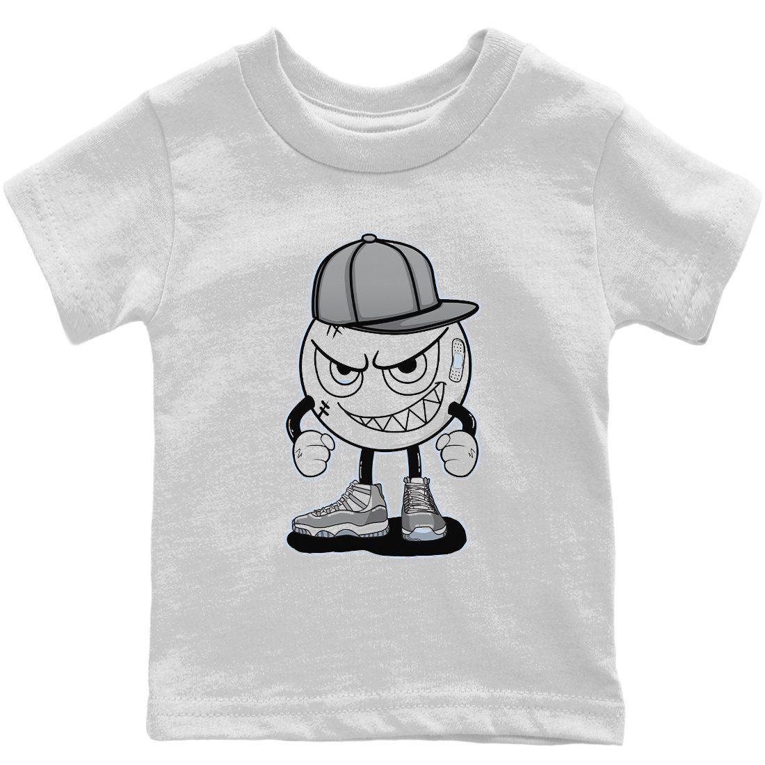 Jordan 11 Cool Grey Sneaker Matching T-Shirt Mischief Emoji Sneaker Tees Jordan 11 Cool Grey Sneaker Release Tees Kids Shirts