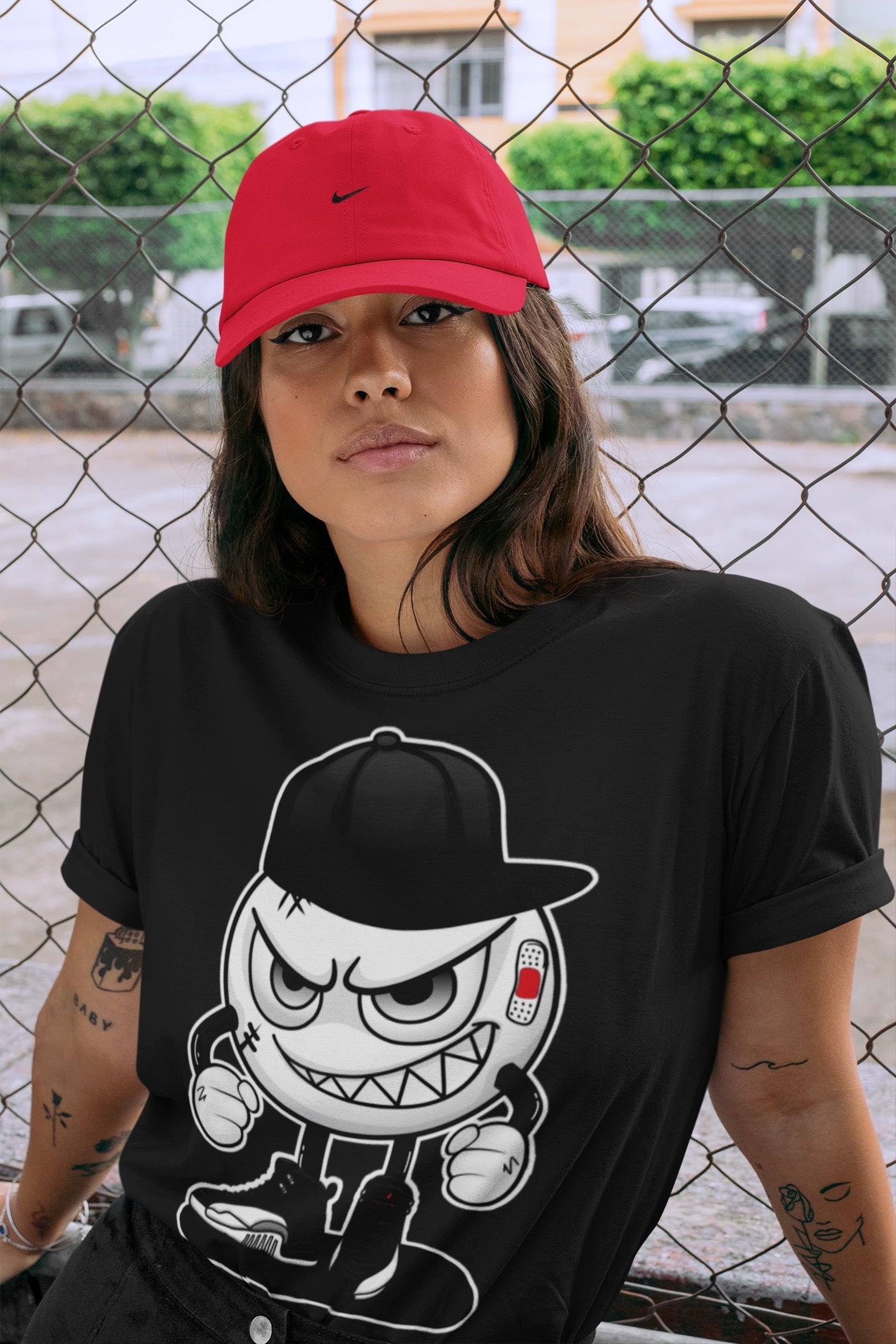 Jordan 12 Playoffs Shirt To Match Jordans Mischief Emoji Sneaker Tees Jordan 12 Playoffs Drip Gear Zone Sneaker Matching Clothing Unisex Shirts