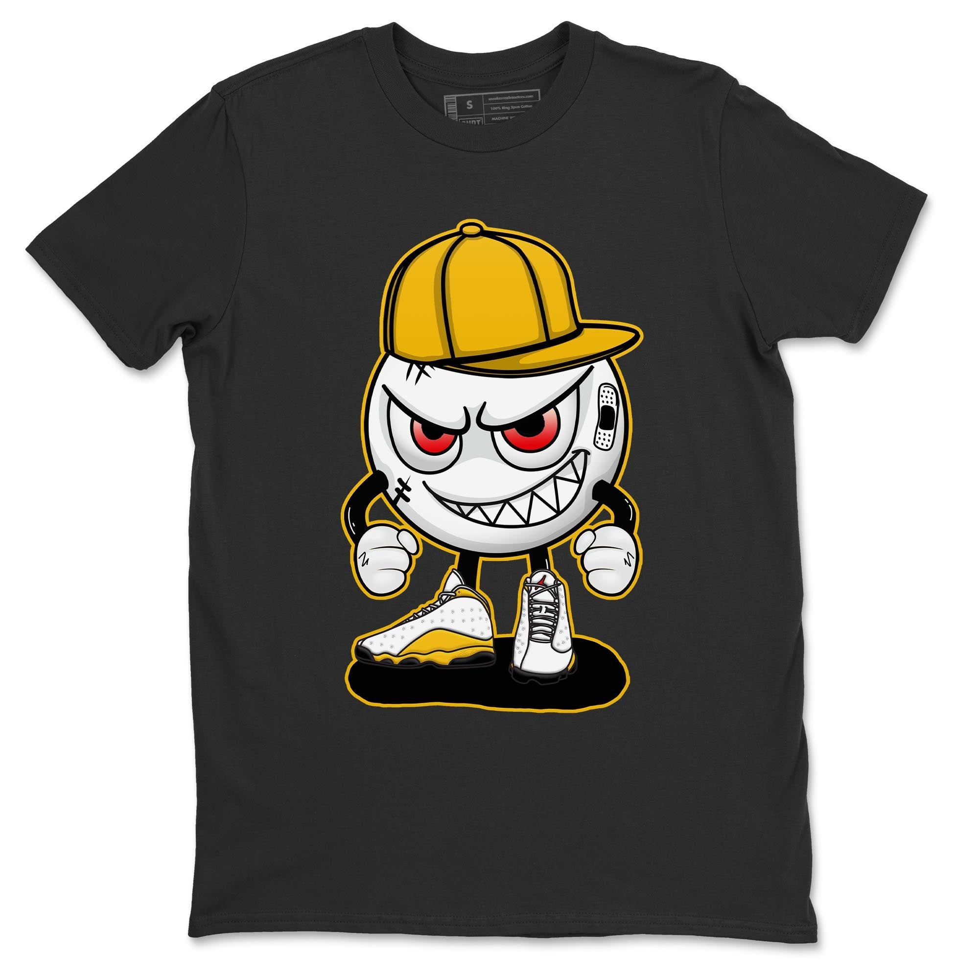Jordan 13 Del Sol Shirt To Match Jordans Mischief Emoji Sneaker Tees Jordan 13 Del Sol Drip Gear Zone Sneaker Matching Clothing Unisex Shirts