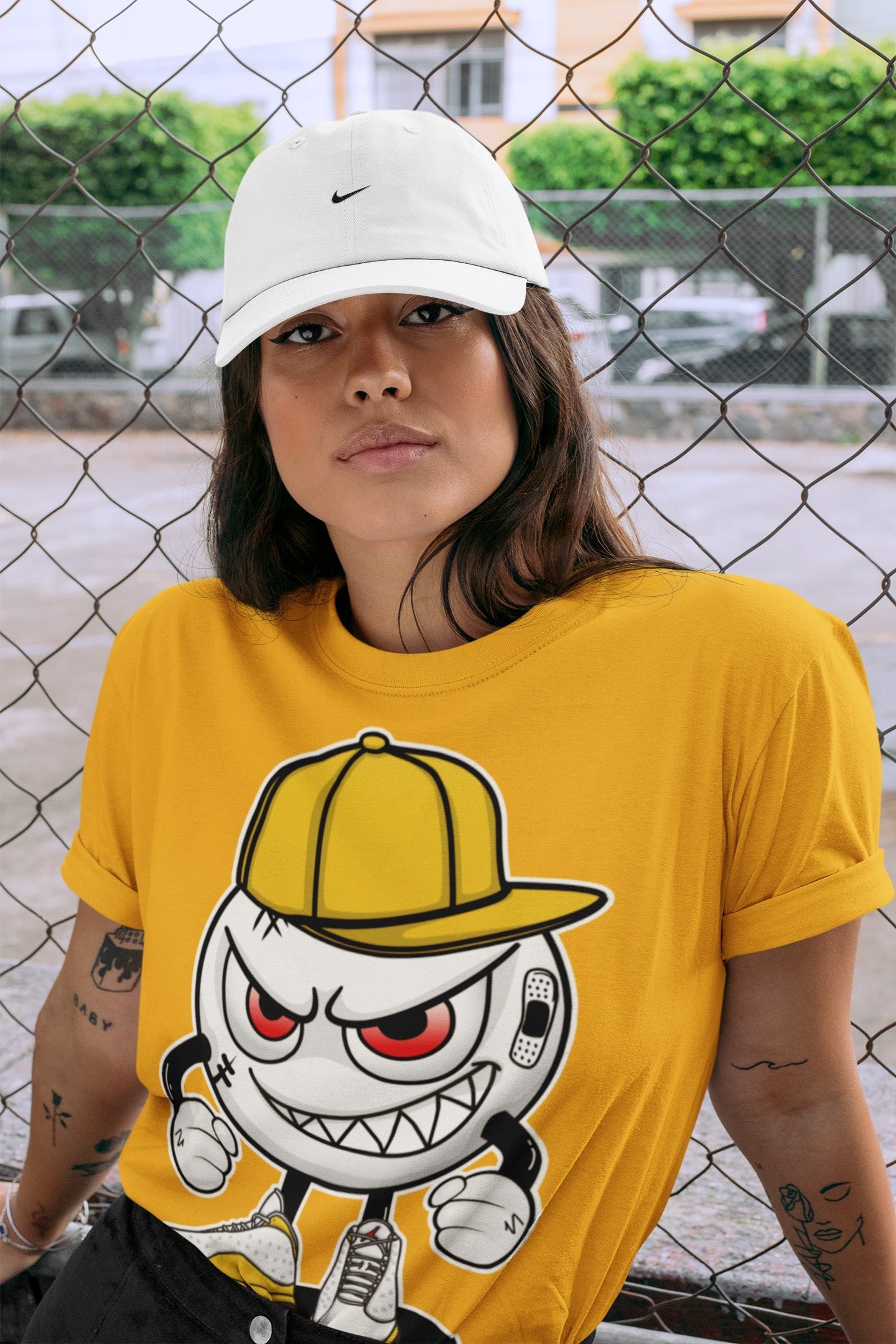 Jordan 13 Del Sol Shirt To Match Jordans Mischief Emoji Sneaker Tees Jordan 13 Del Sol Drip Gear Zone Sneaker Matching Clothing Unisex Shirts