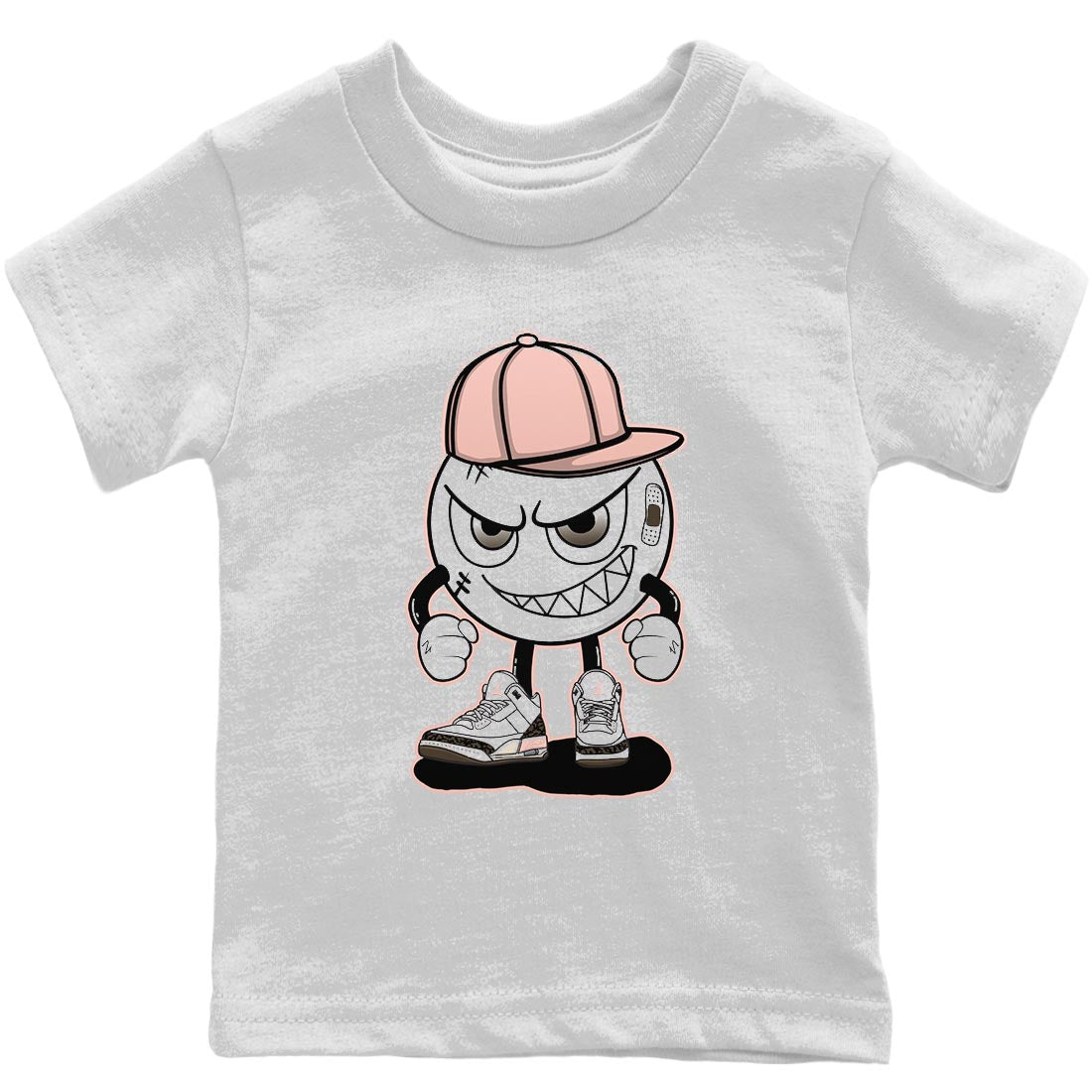 Jordan 3 Atmosphere Sneaker Matching T-Shirt Mischief Emoji Sneaker Tees Jordan 3 Atmosphere Sneaker Release Tees Kids Shirts