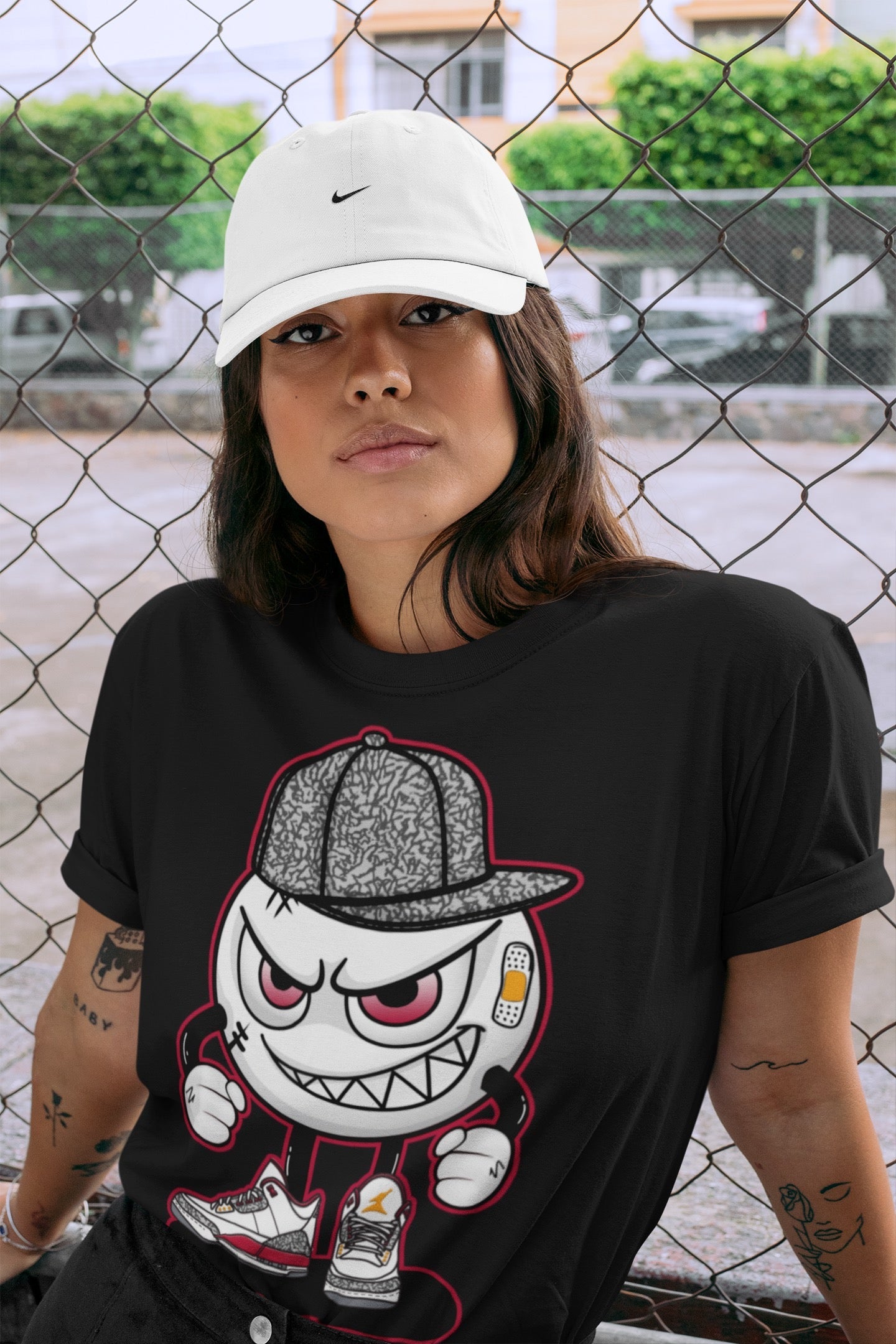 Jordan 3 Cardinal Shirt To Match Jordans Mischief Emoji Sneaker Tees Jordan 3 Cardinal Drip Gear Zone Sneaker Matching Clothing Unisex Shirts