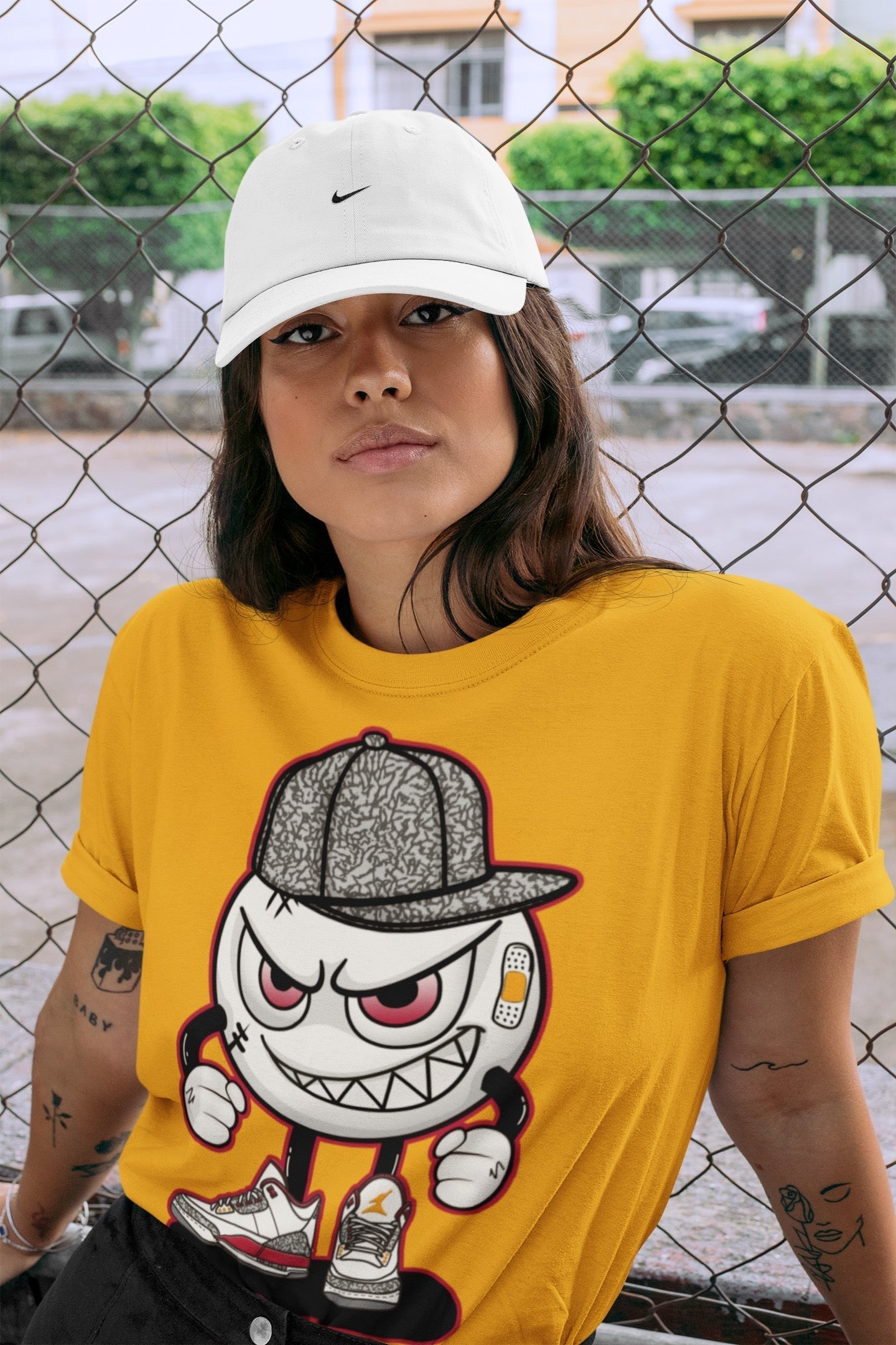 Jordan 3 Cardinal Shirt To Match Jordans Mischief Emoji Sneaker Tees Jordan 3 Cardinal Drip Gear Zone Sneaker Matching Clothing Unisex Shirts