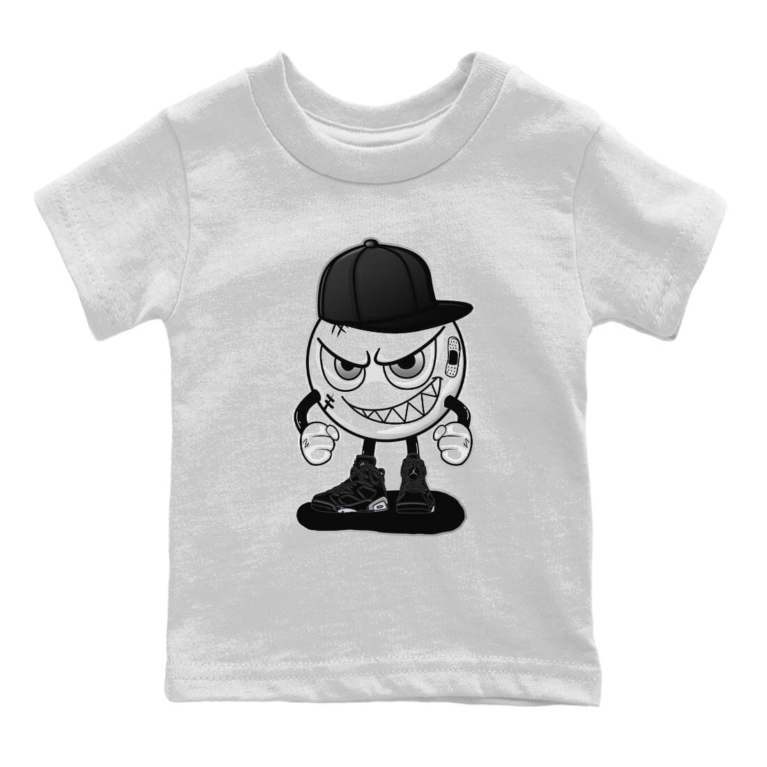 Jordan 6 Chrome Sneaker Matching T-Shirt Mischief Emoji Sneaker Tees Jordan 6 Chrome Sneaker Release Tees Kids Shirts