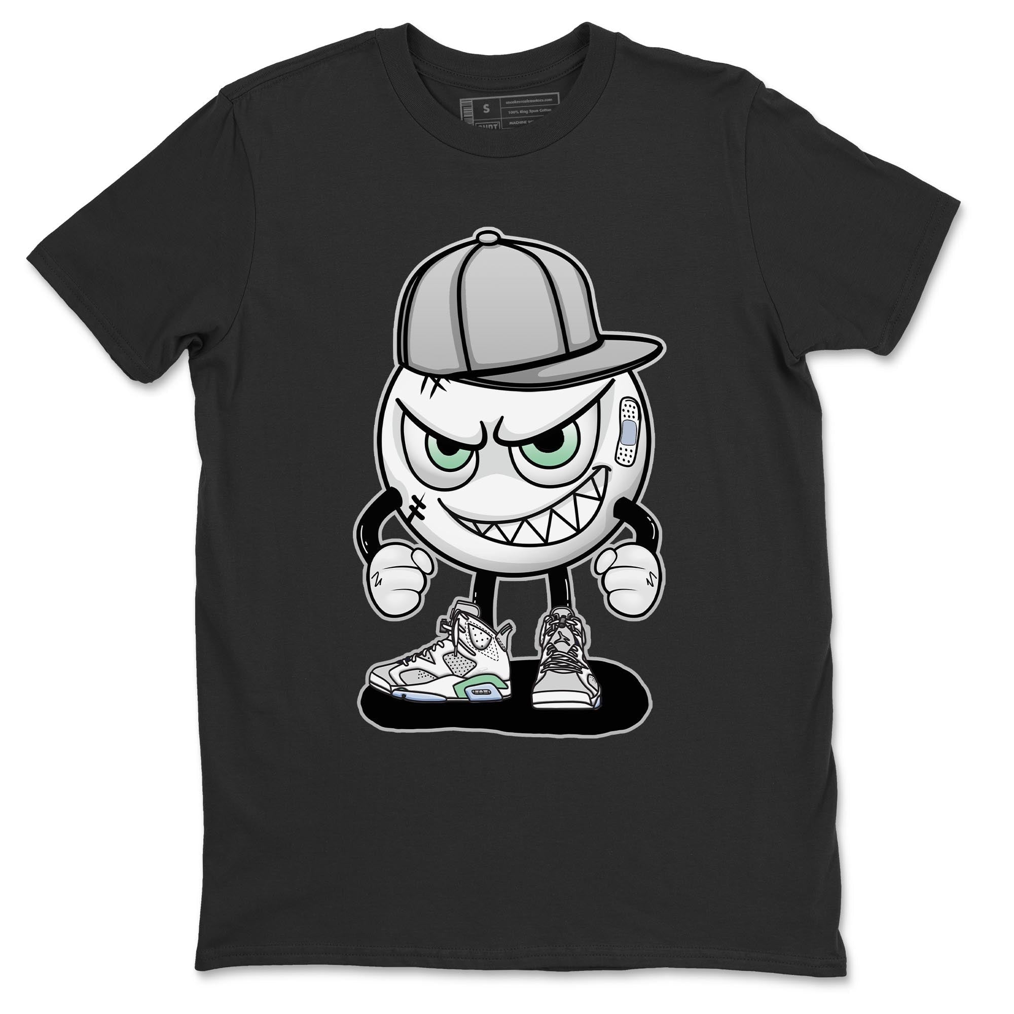 Jordan 6 Mint Foam Shirt To Match Jordans Mischief Emoji Sneaker Tees Jordan 6 Mint Foam Drip Gear Zone Sneaker Matching Clothing Unisex Shirts