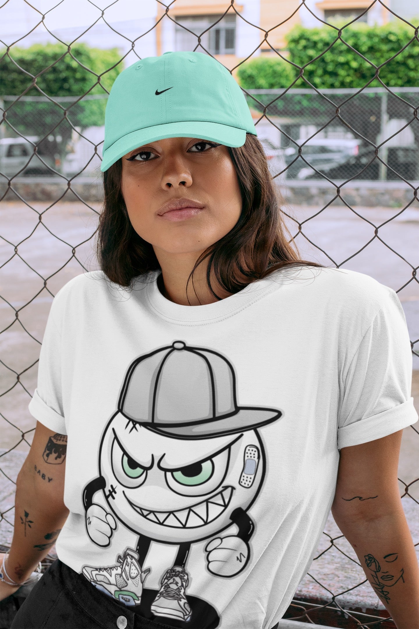 Jordan 6 Mint Foam Shirt To Match Jordans Mischief Emoji Sneaker Tees Jordan 6 Mint Foam Drip Gear Zone Sneaker Matching Clothing Unisex Shirts