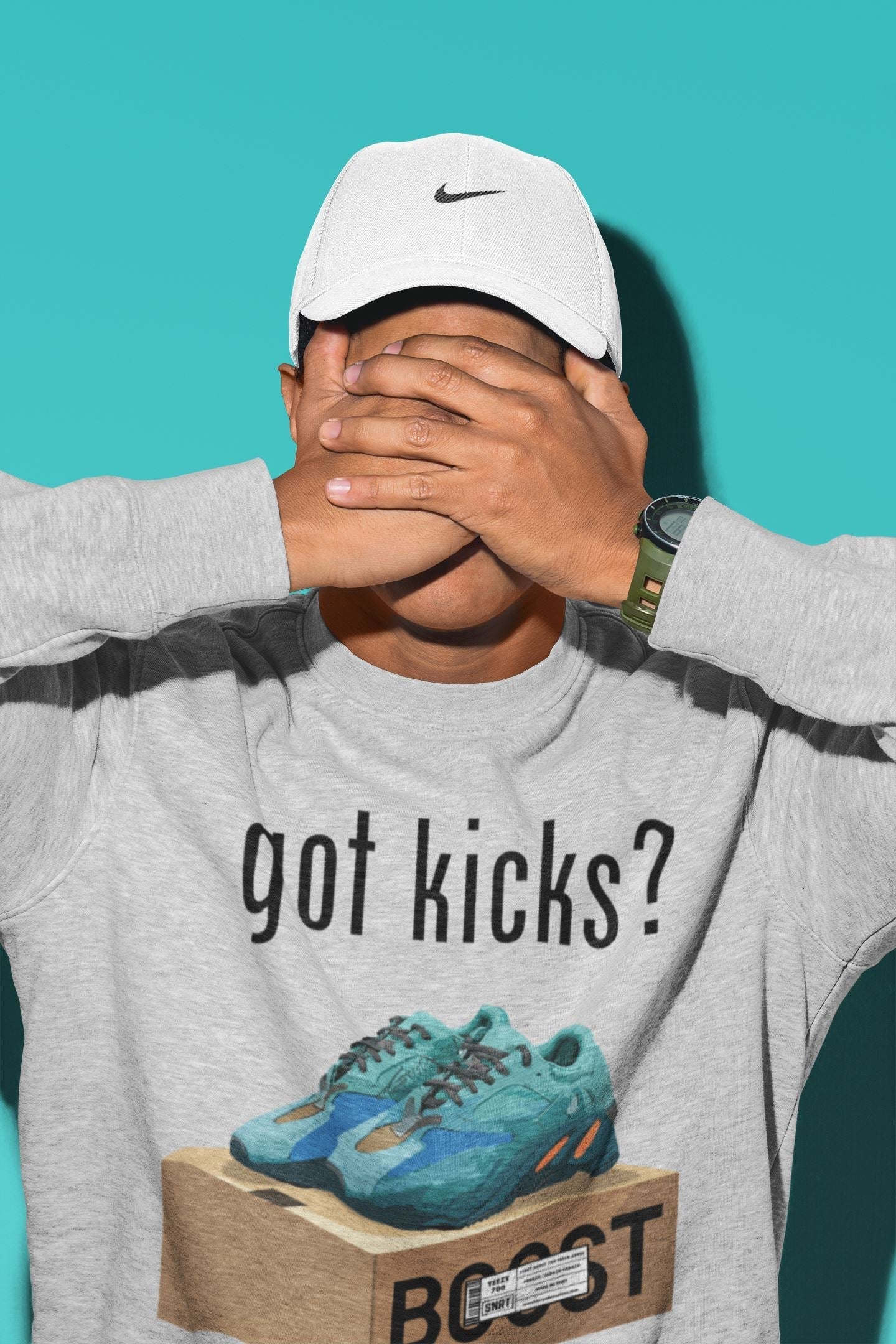 Yeezy 700 Faded Azure Shirt To Match Jordans Got Kicks Sneaker Tees Yeezy 700 Faded Azure Drip Gear Zone Sneaker Matching Clothing Unisex Shirts