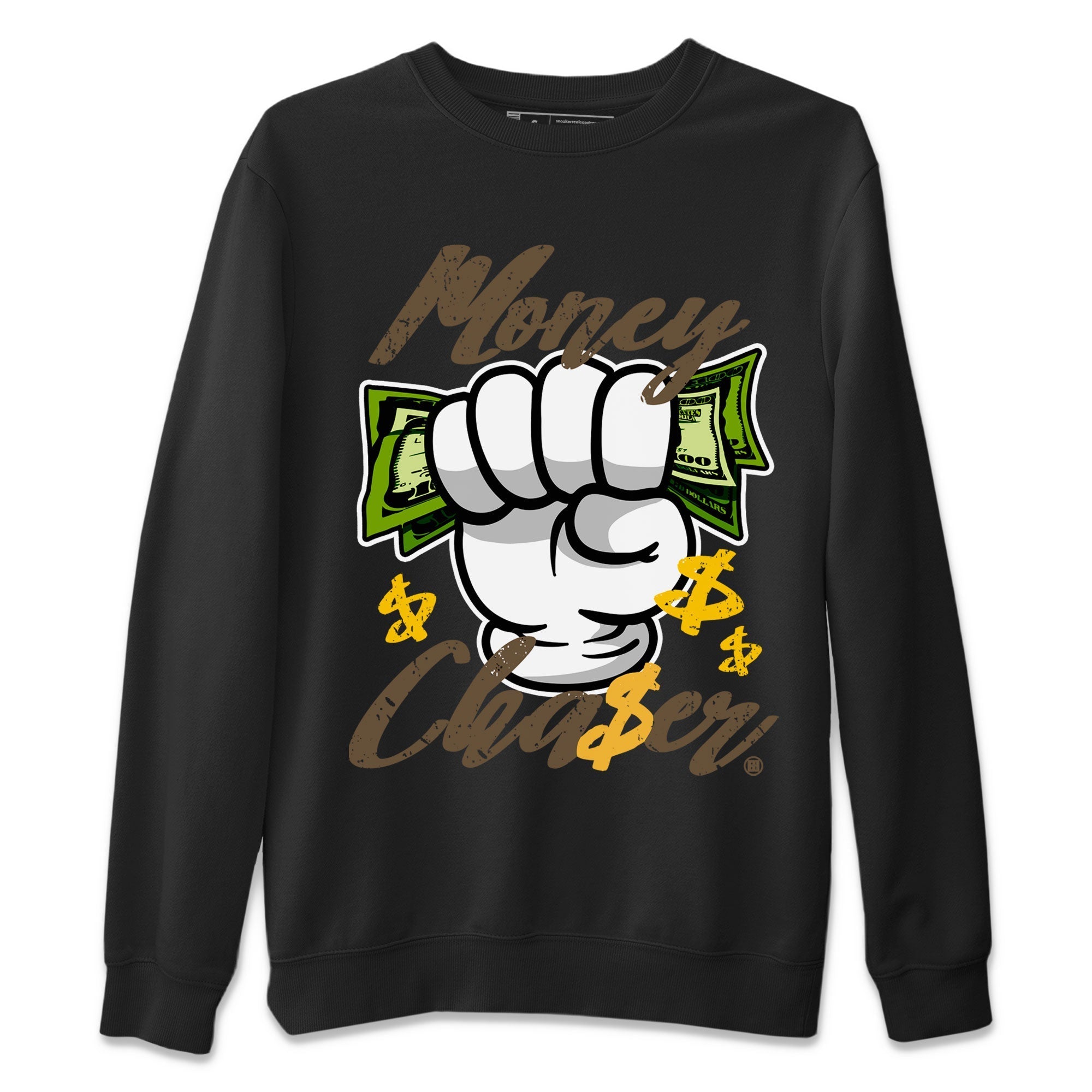 Air Jordan 1 Retro High OG Palomino shirt to match jordans Money Chaser Streetwear Sneaker Shirt Air Jordan 1 Palomino Drip Gear Zone Sneaker Matching Clothing Unisex Black 2 T-Shirt