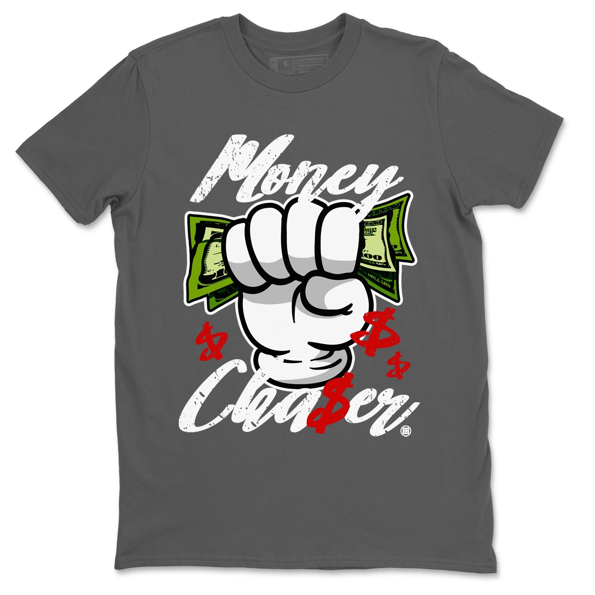 Air Jordan 13 Wolf Grey Sneaker Match Tees Money Chaser Streetwear Sneaker Shirt 13 Wolf Grey Sneaker Release Tees Unisex Shirts Cool Grey 2