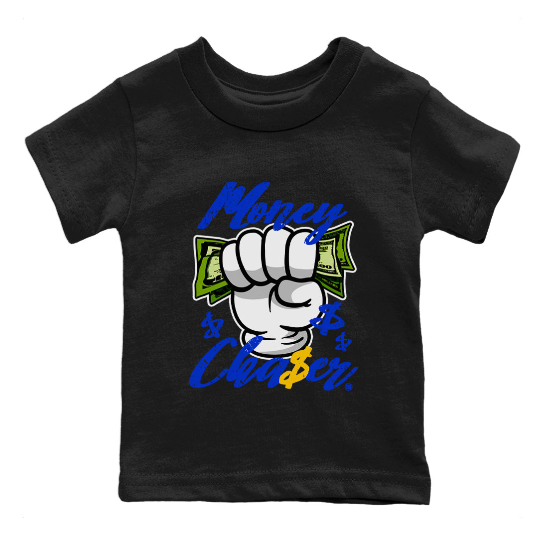 14 Laney Sneaker Match Tees Money Chaser Streetwear Sneaker Shirt Air Jordan 14 Laney Sneaker Release Tees Kids Shirts Black 2