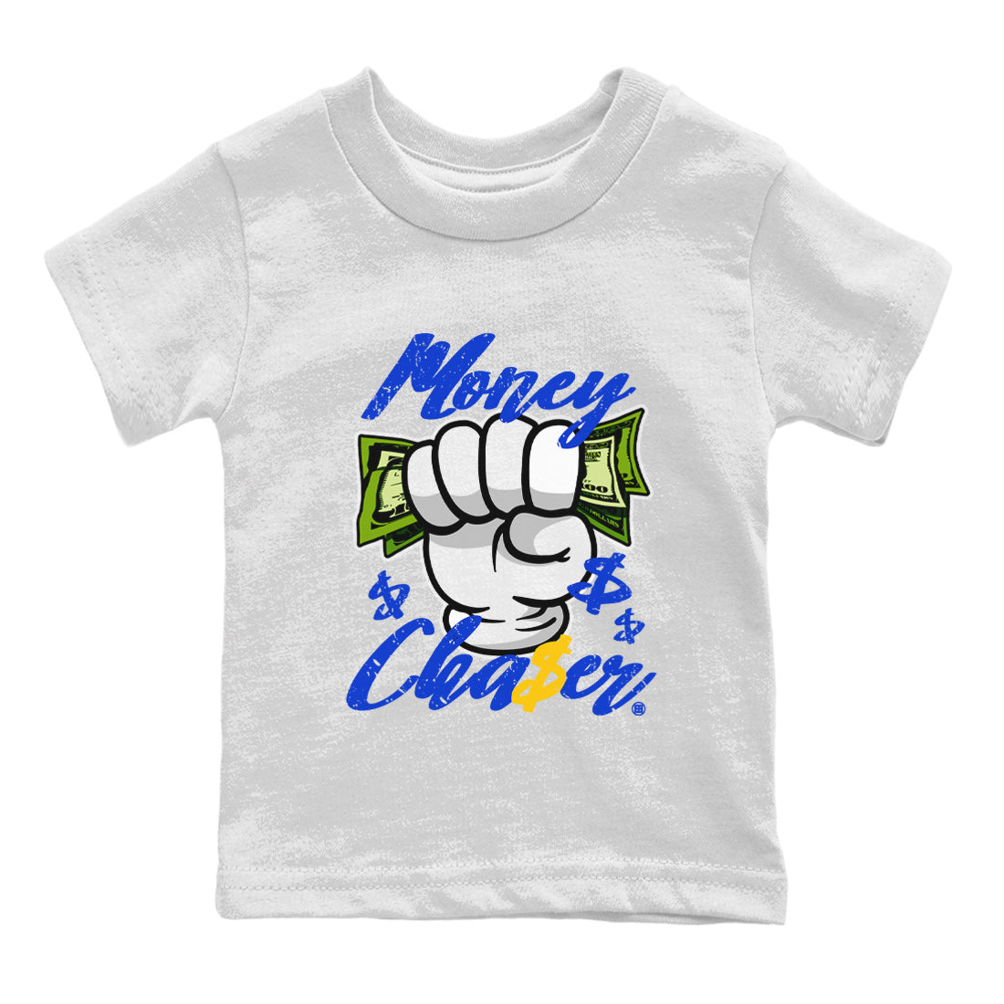 14 Laney Sneaker Match Tees Money Chaser Streetwear Sneaker Shirt Air Jordan 14 Laney Sneaker Release Tees Kids Shirts White 2