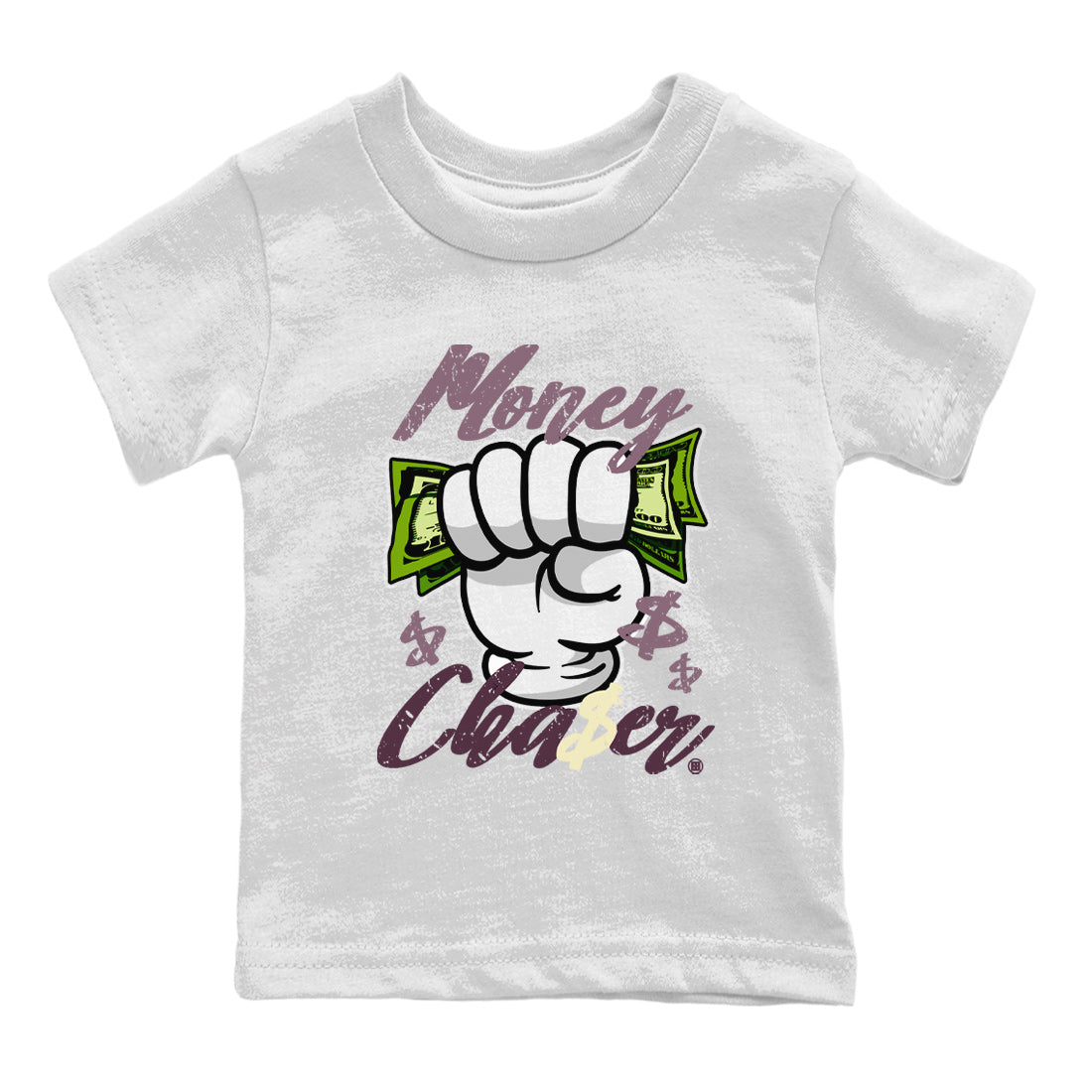 Air Jordan 4 A Ma Maniere Sneaker Match Tees Money Chaser Streetwear Sneaker Shirt Jordan 4 A Ma Maniere Sneaker Release Tees Kids Shirts White 2