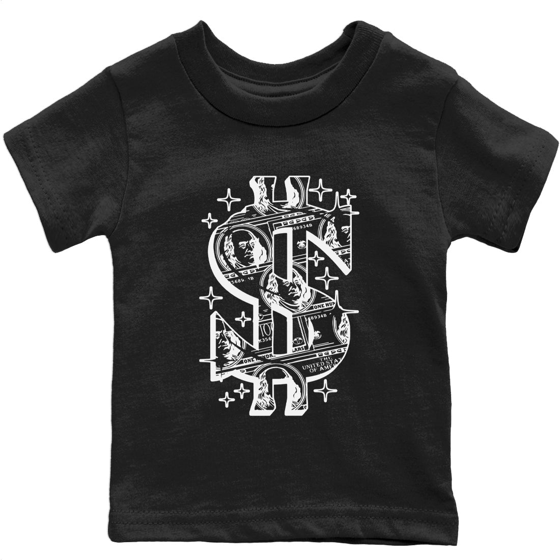 Jordan 11 72-10 Sneaker Matching T-Shirt Money Dollar Sneaker Tees Jordan 11 72-10 Sneaker Release Tees Kids Shirts