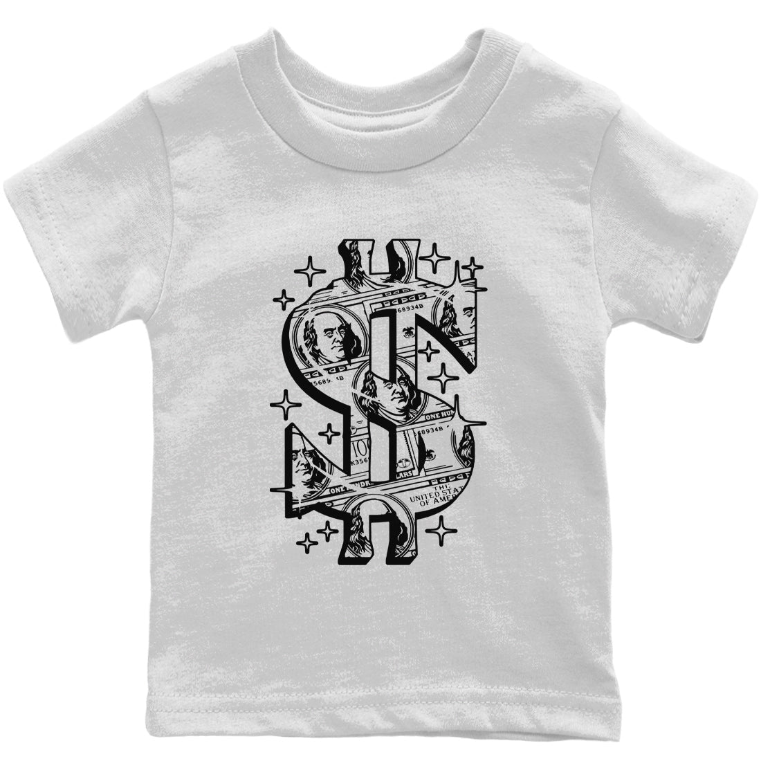 Jordan 11 72-10 Sneaker Matching T-Shirt Money Dollar Sneaker Tees Jordan 11 72-10 Sneaker Release Tees Kids Shirts