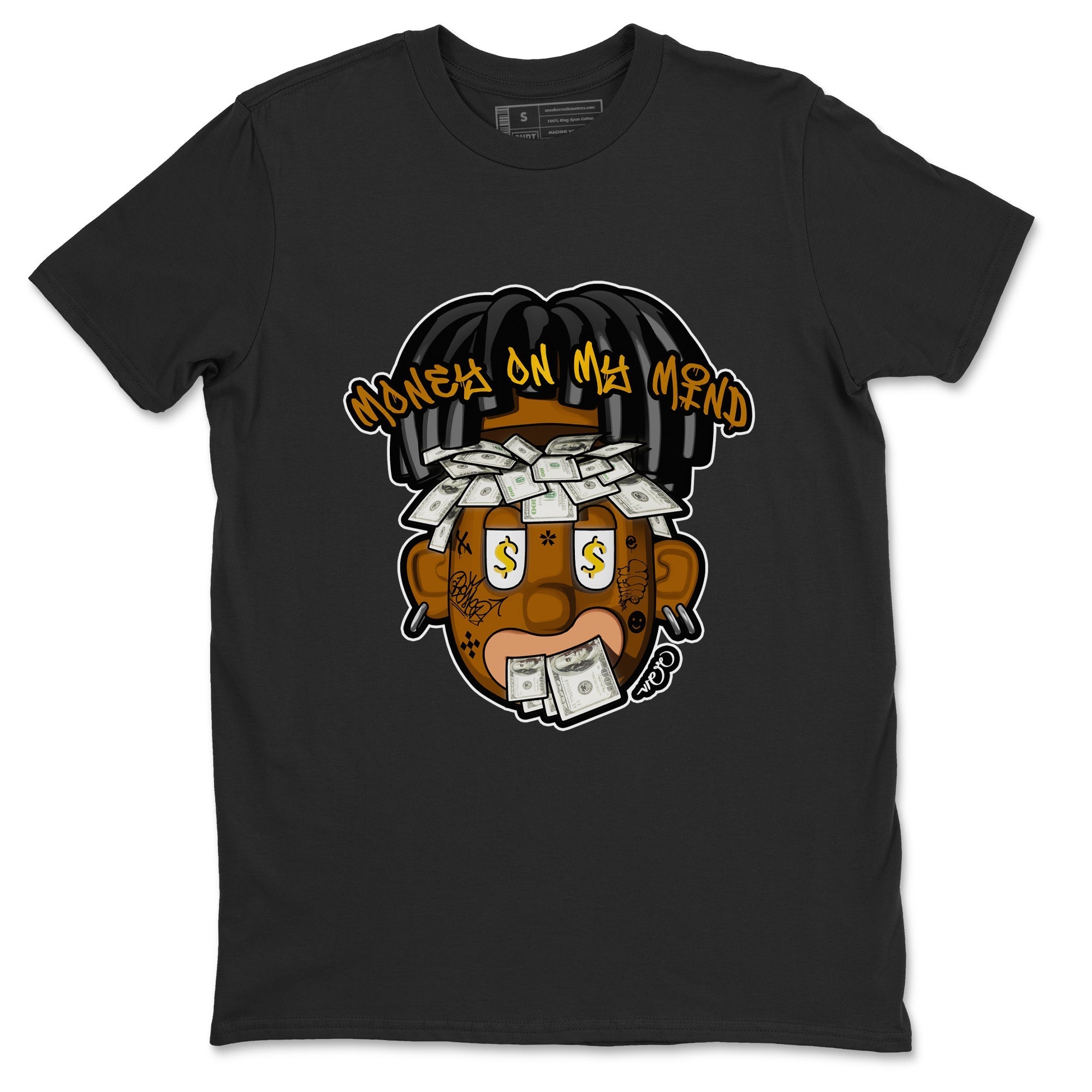 Air Jordan 11 Gratitude shirt to match jordans Money On My Mind sneaker tees AJ11 Gratitude Drip Gear Zone Unisex Black 2 T-Shirt