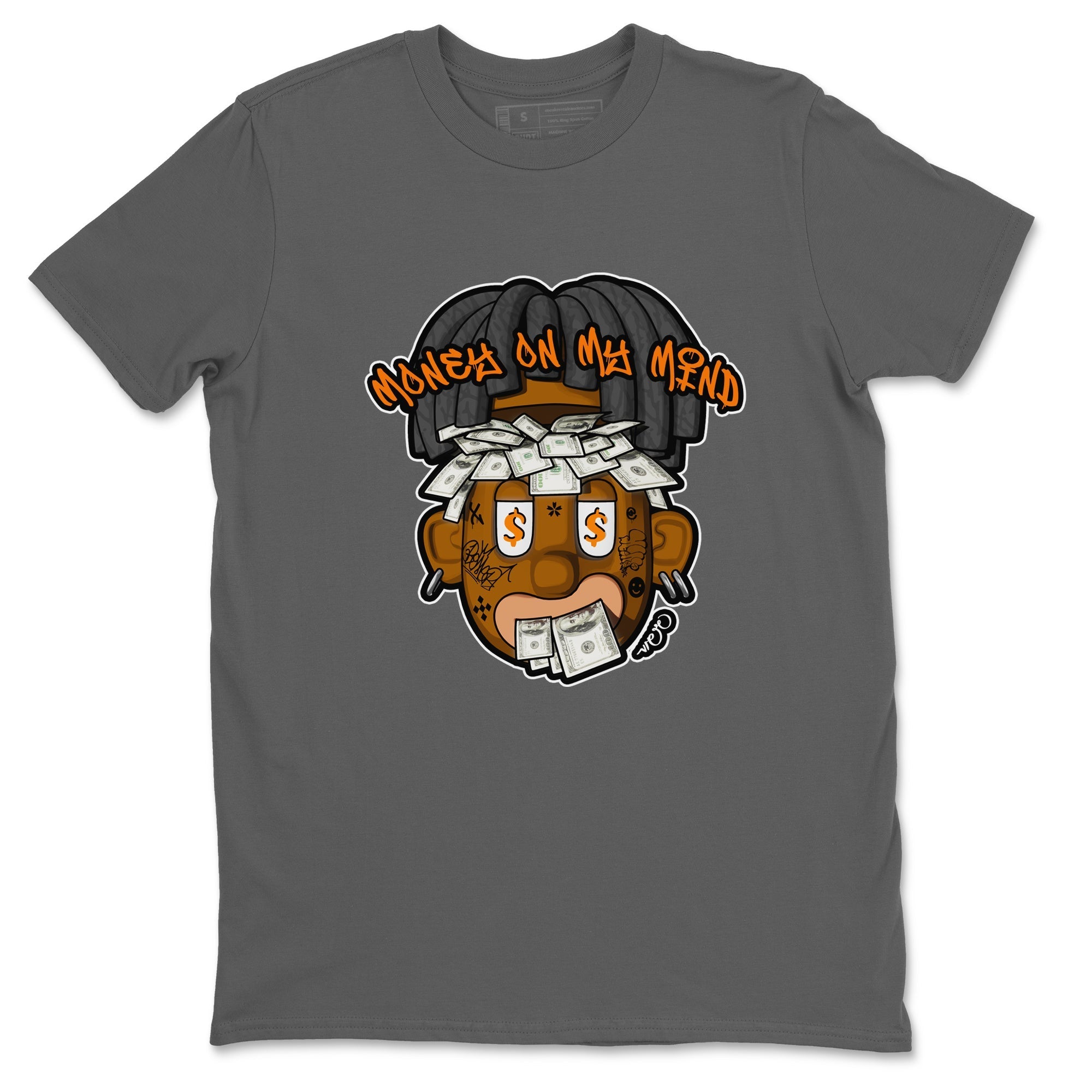 Air Jordan 3 Fear shirt to match jordans Money On My Mind sneaker tees AJ3 Fear Drip Gear Zone Unisex Cool Grey 2 T-Shirt