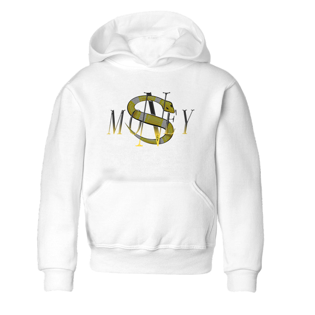 1s Yellow Ochre shirt to match jordans Money Snake sneaker tees streetwear brand Air Jordan 1 Yellow Ochre Drip Gear Zone Brand baby toddler White 2 cotton Shirt