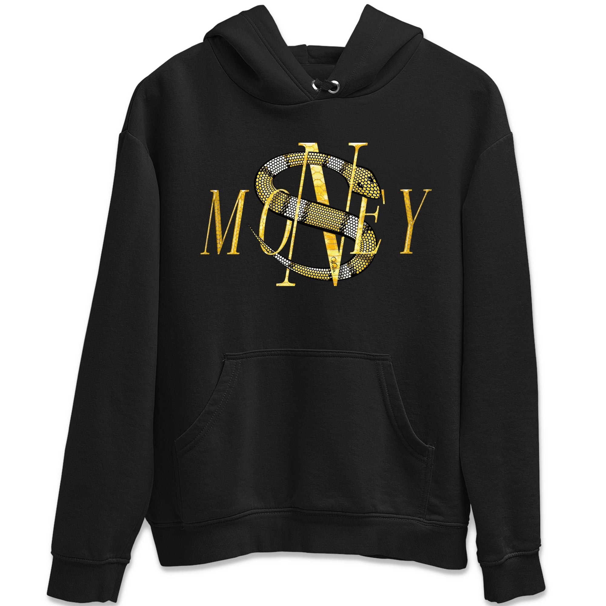Air Jordan 11 Yellow Python Sneaker Match Tees Money Snake Streetwear Sneaker Shirt AJ11 Yellow Python Sneaker Release Tees Unisex Shirts Black 2