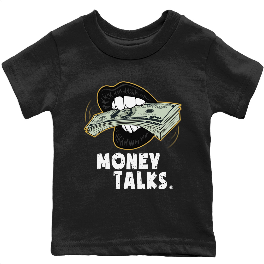 Jordan 5 Jade Horizon Sneaker Matching T-Shirt Money Talks Sneaker Tees Jordan 5 Jade Horizon Sneaker Release Tees Kids Shirts
