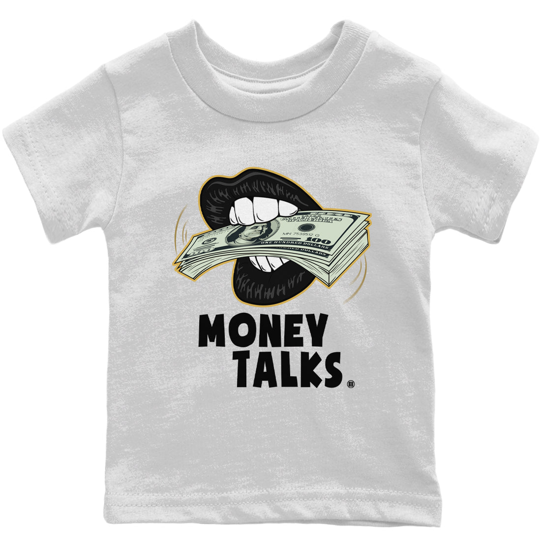 Jordan 5 Jade Horizon Sneaker Matching T-Shirt Money Talks Sneaker Tees Jordan 5 Jade Horizon Sneaker Release Tees Kids Shirts