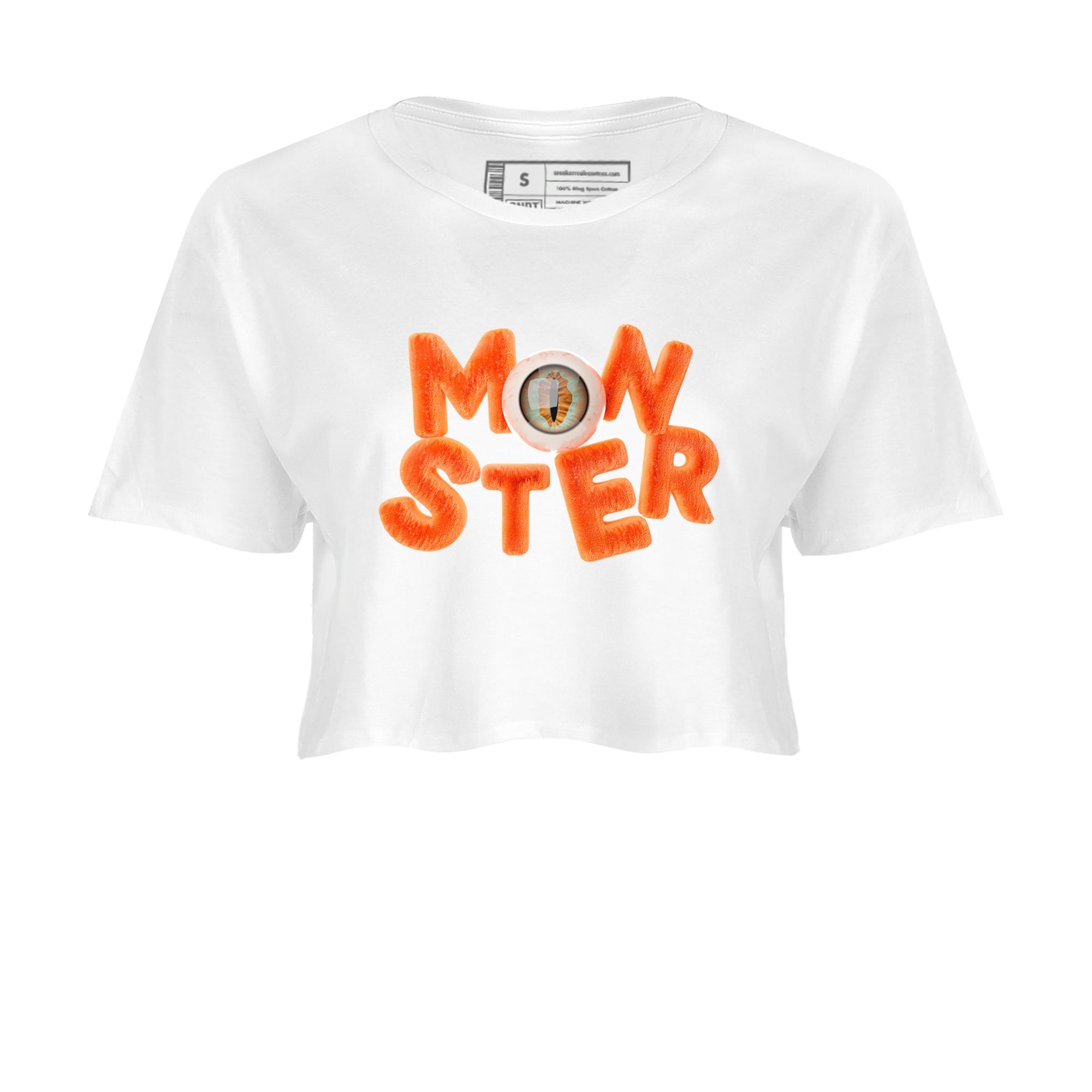 Air Jordan 1 Starfish shirt to match jordans Monster Streetwear Sneaker Shirt AJ1Starfish Drip Gear Zone Sneaker Matching Clothing White 2 Crop T-Shirt Halloween Custumes