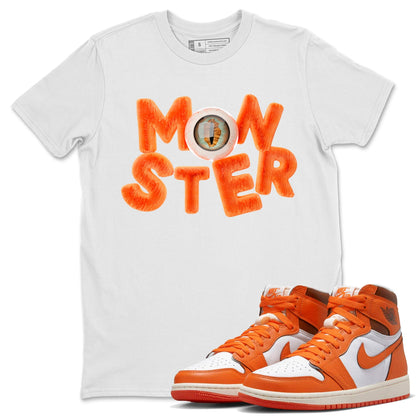 Air Jordan 1 Starfish shirt to match jordans Monster Streetwear Sneaker Shirt AJ1Starfish Drip Gear Zone Sneaker Matching Clothing Unisex White 1 T-Shirt Halloween Custumes