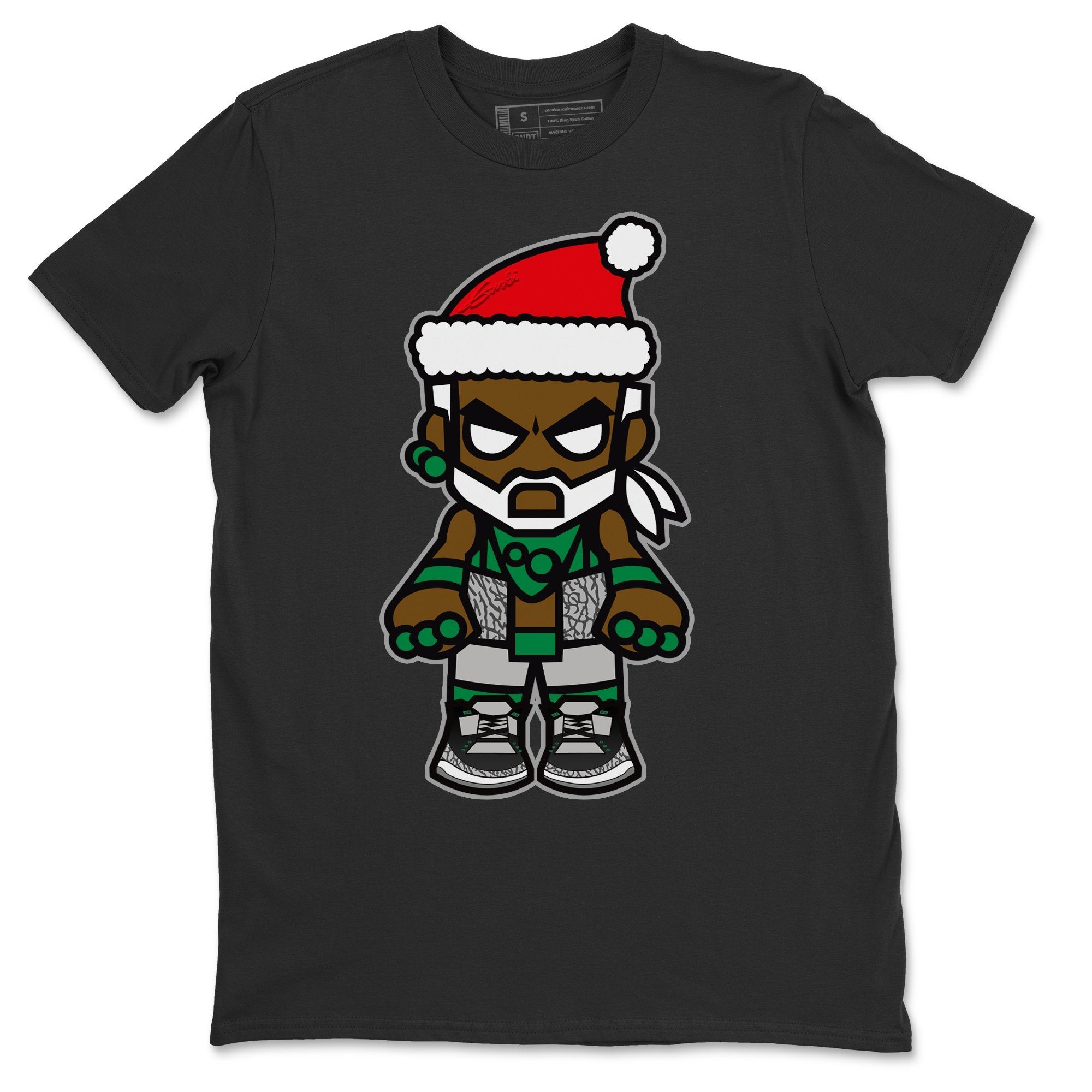 Jordan 3 Pine Green Shirt To Match Jordans Mr Santa Sneaker Tees Jordan 3 Pine Green Drip Gear Zone Sneaker Matching Clothing Unisex Shirts