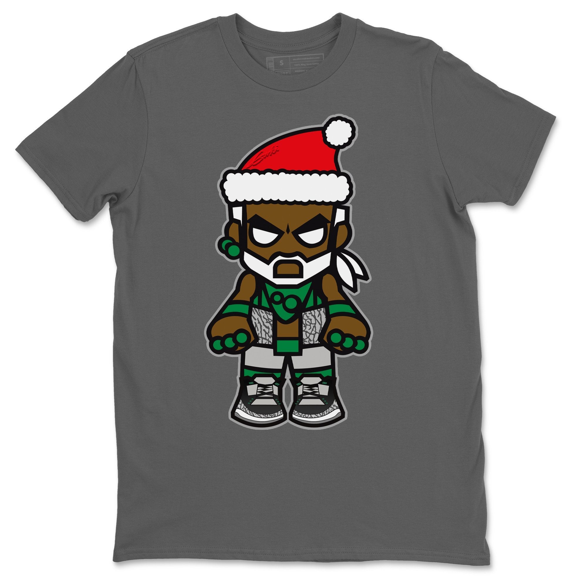 Jordan 3 Pine Green Shirt To Match Jordans Mr Santa Sneaker Tees Jordan 3 Pine Green Drip Gear Zone Sneaker Matching Clothing Unisex Shirts