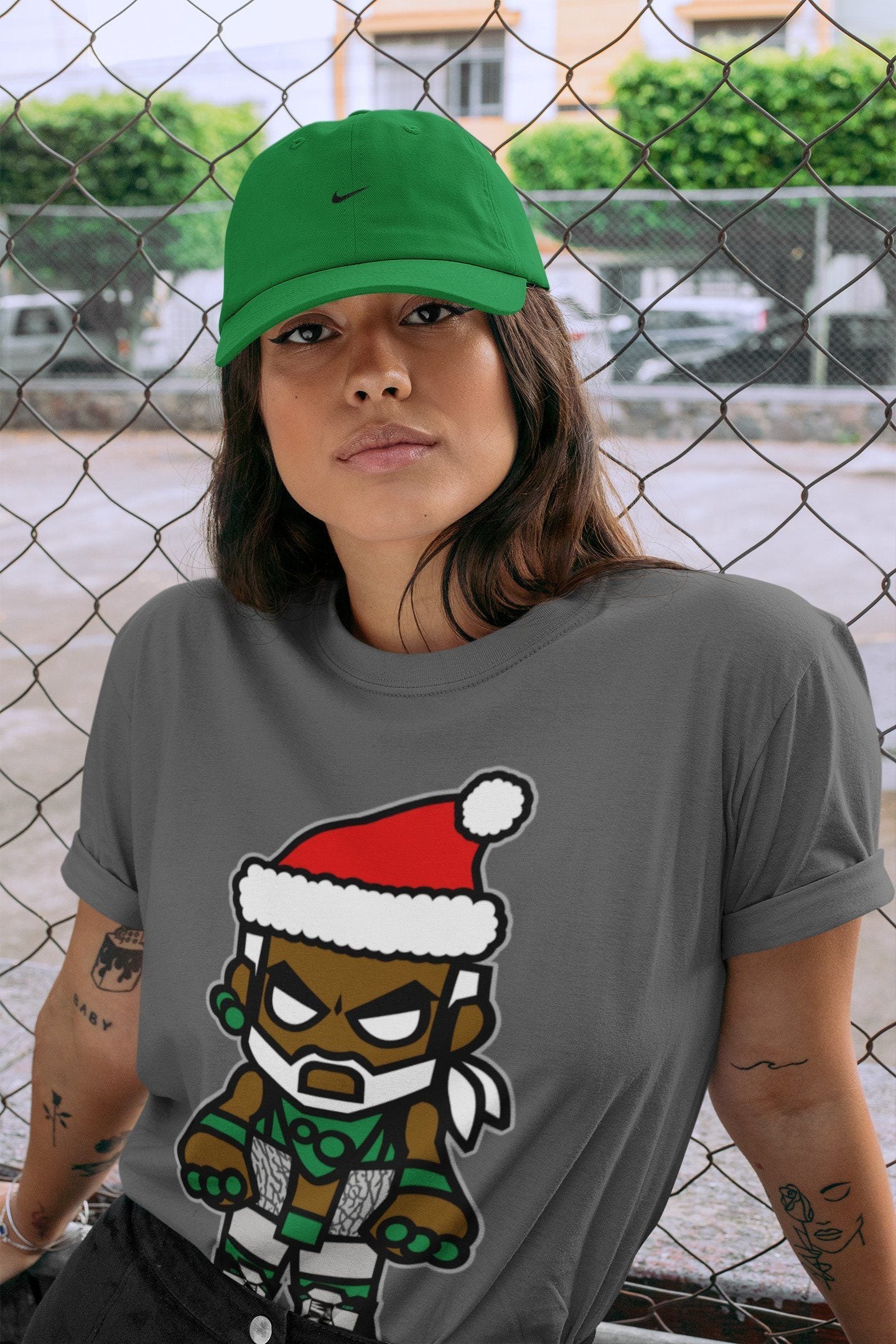 Jordan 3 Pine Green Shirt To Match Jordans Mr Santa Sneaker Tees Jordan 3 Pine Green Drip Gear Zone Sneaker Matching Clothing Unisex Shirts