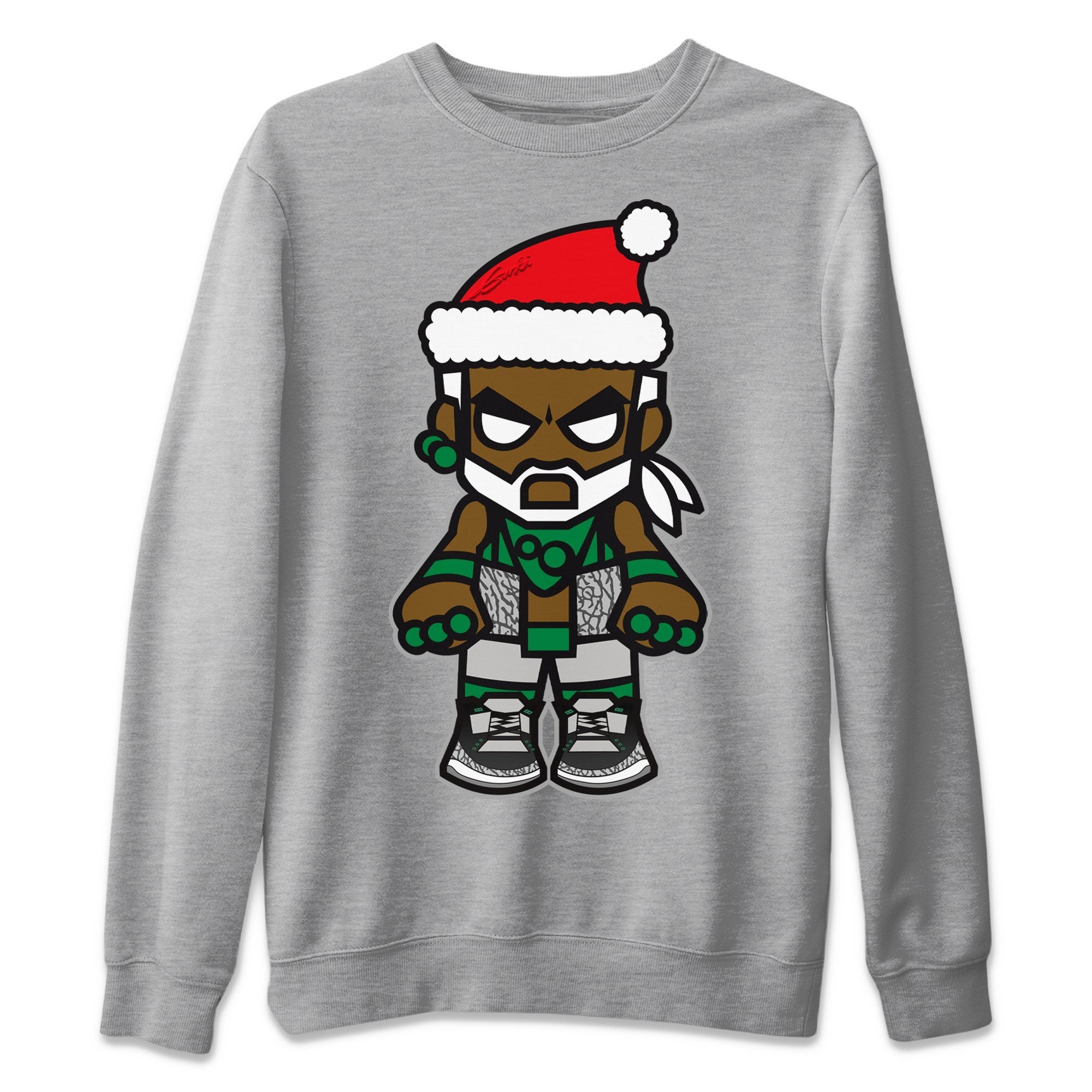 Jordan 3 Pine Green Shirt To Match Jordans Mr Santa Sneaker Tees Jordan 3 Pine Green Drip Gear Zone Sneaker Matching Clothing Unisex Shirts