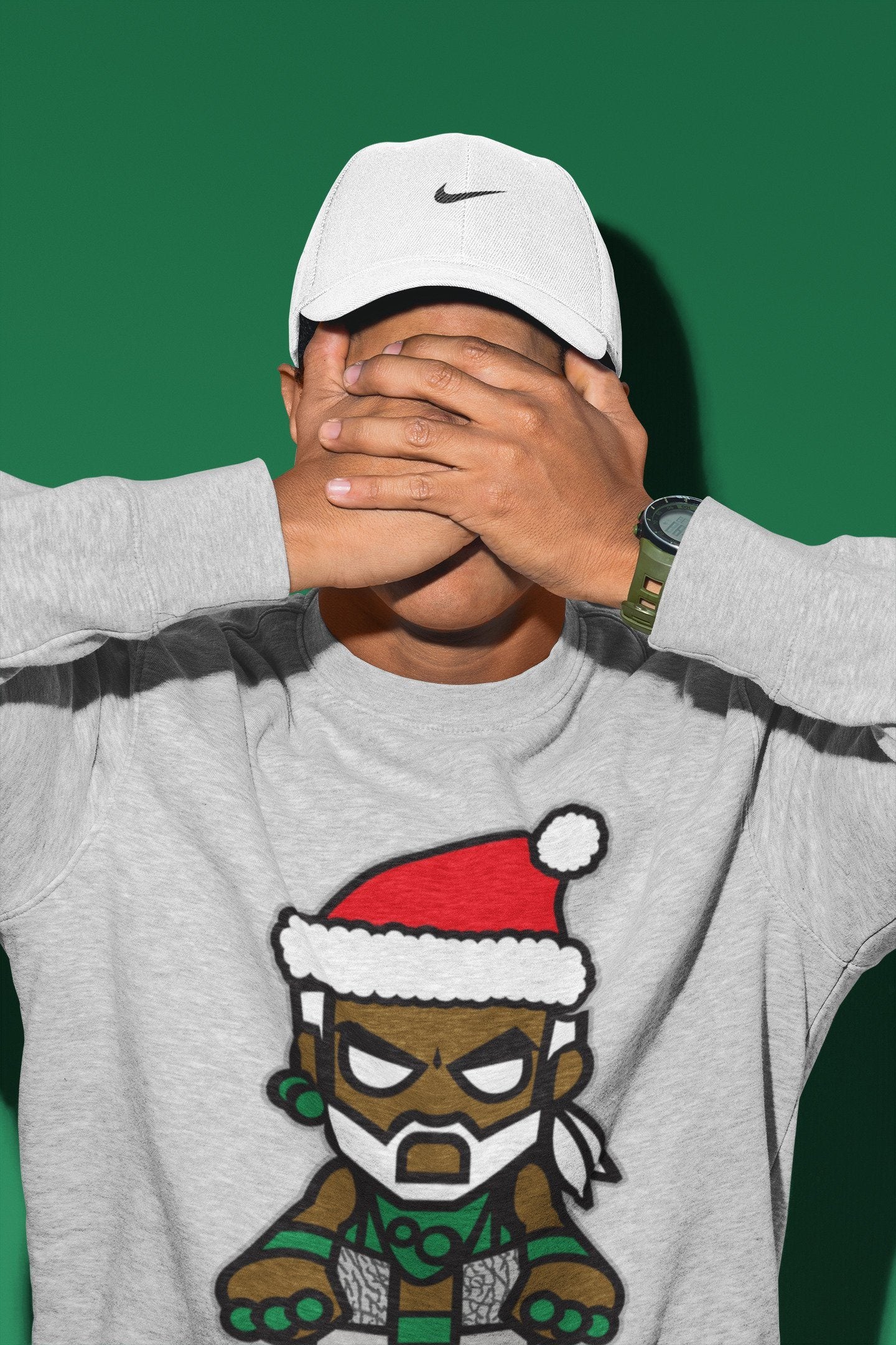 Jordan 3 Pine Green Shirt To Match Jordans Mr Santa Sneaker Tees Jordan 3 Pine Green Drip Gear Zone Sneaker Matching Clothing Unisex Shirts